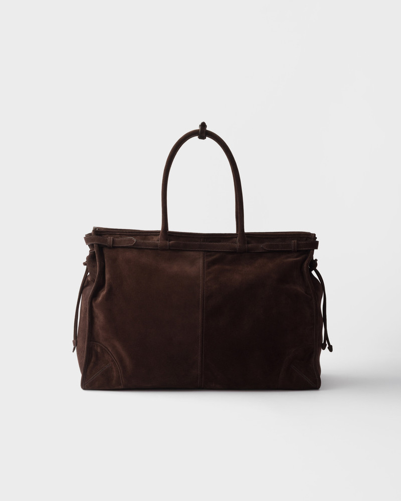 Prada Bonnie suede tote bag 3