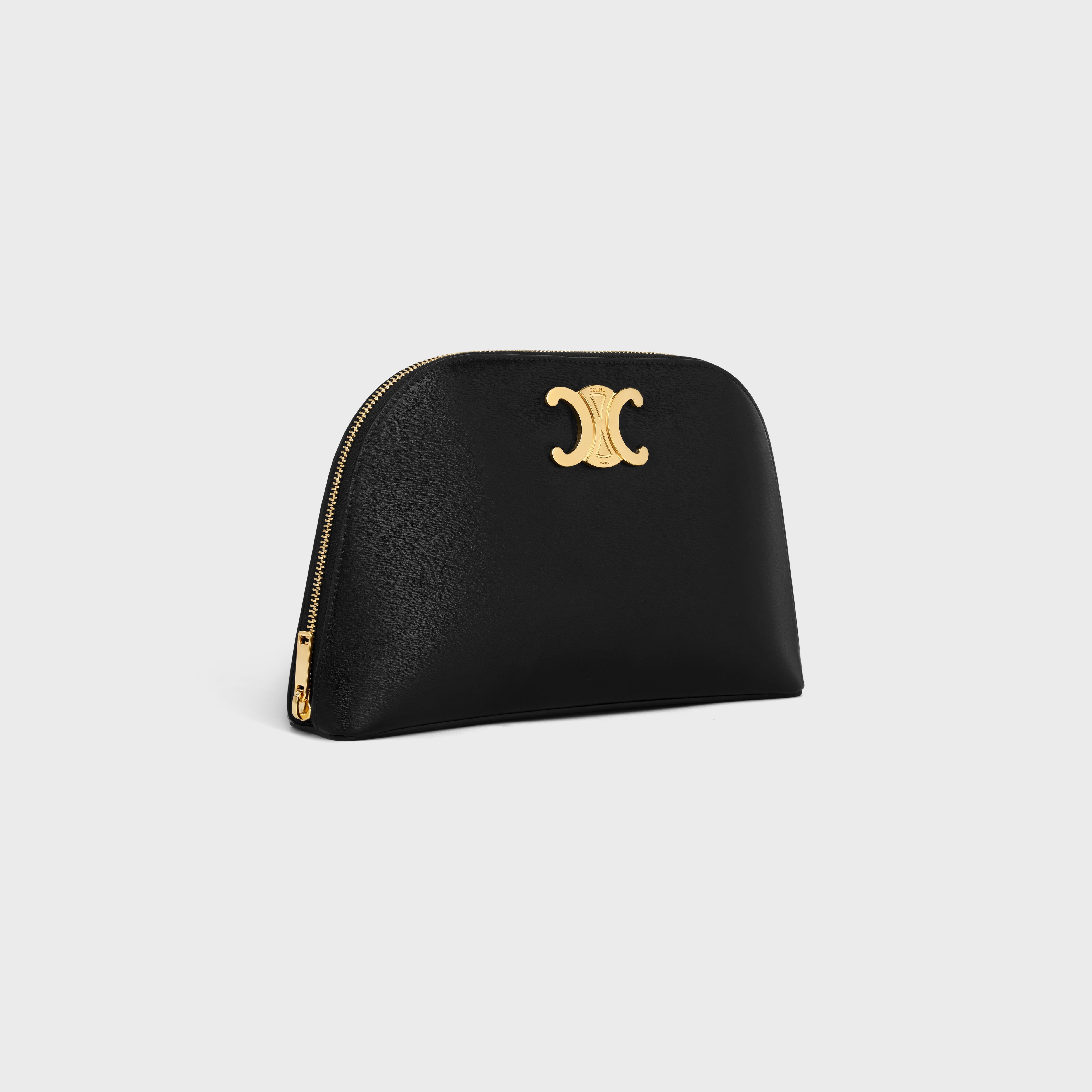 POUCH TRIOMPHE in SHINY CALFSKIN - 2