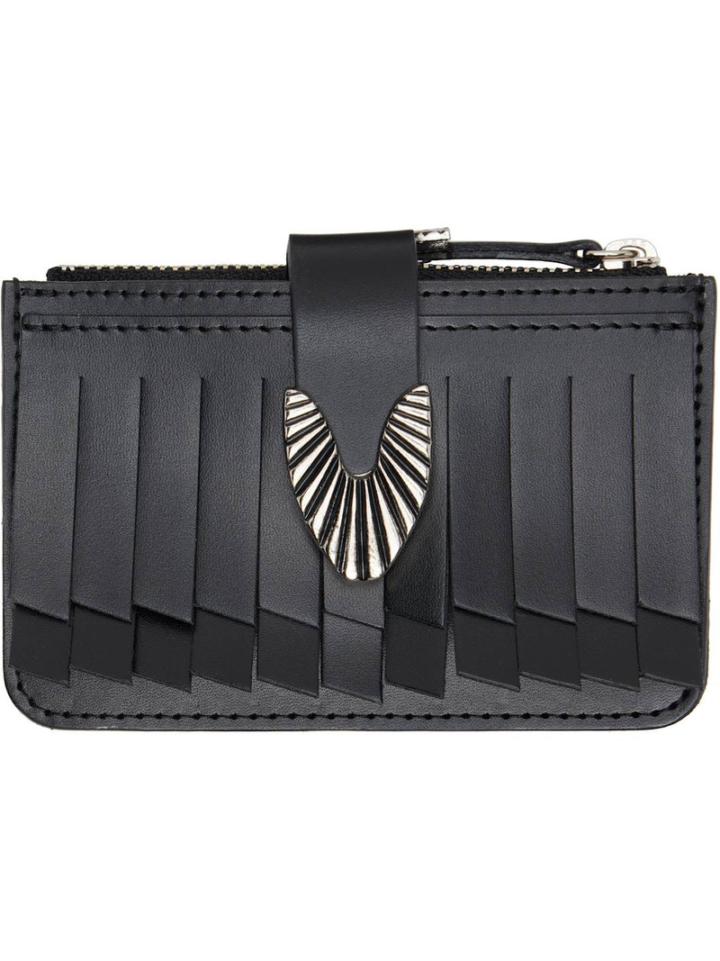 Black Fringe Small Wallet 1