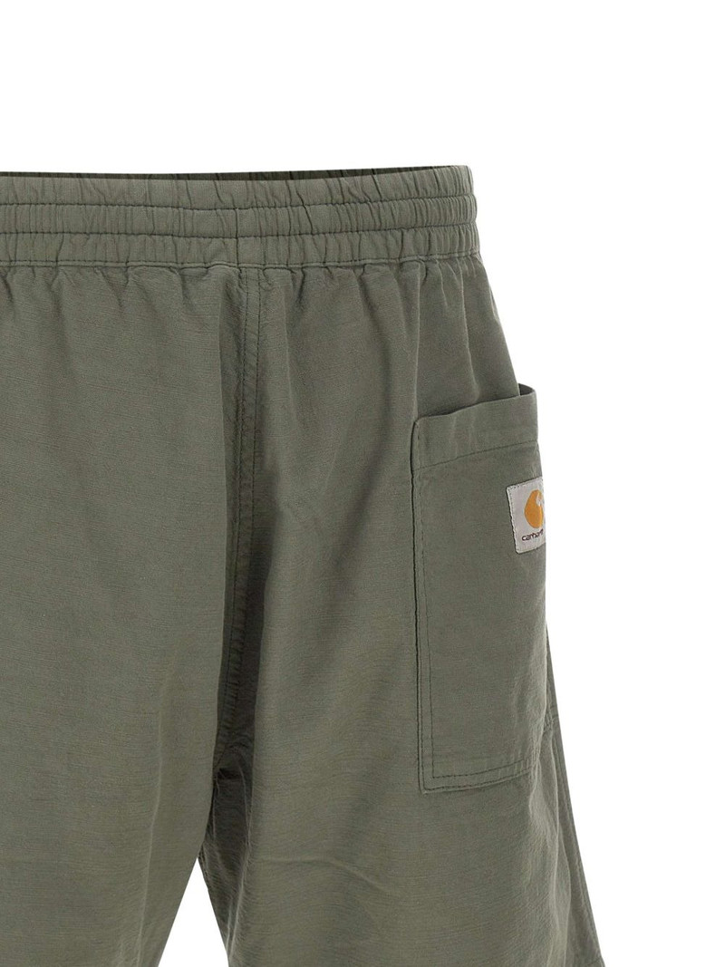 Rainer drawstring patch pocket shorts 7