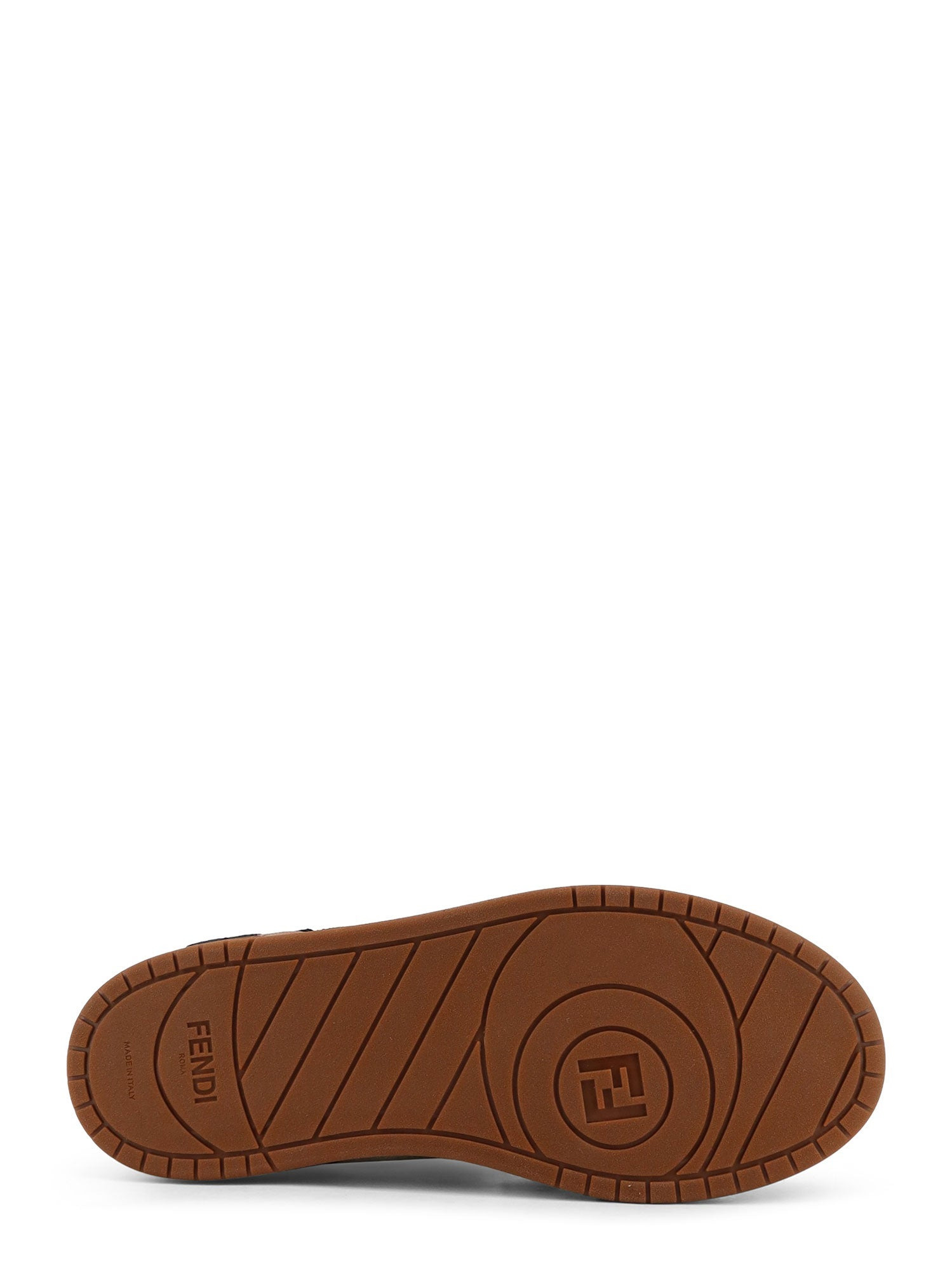 Fendi Match Leather Low-Top Sneakers - 4