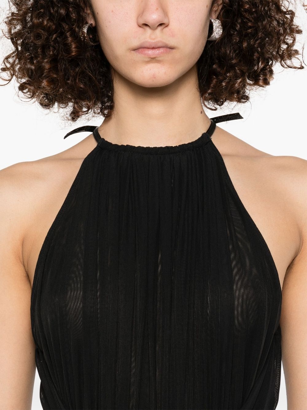 ruched maxi dress - 5
