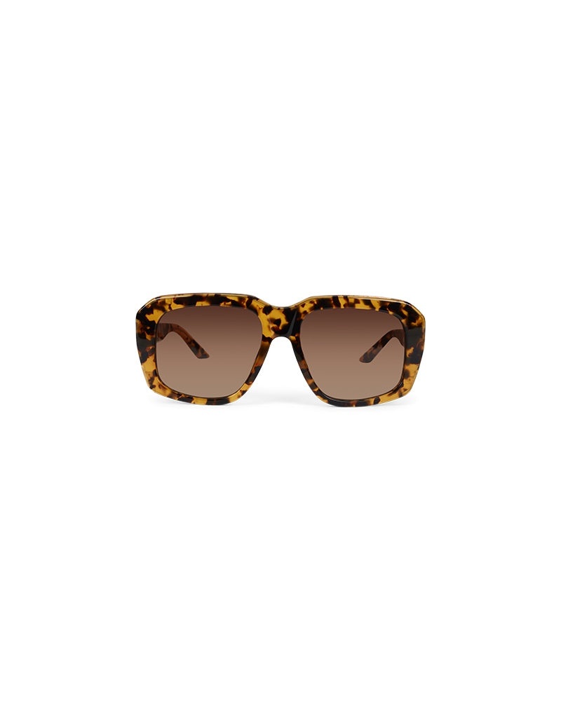 Gold & Brown The Casino Sunglasses - 2