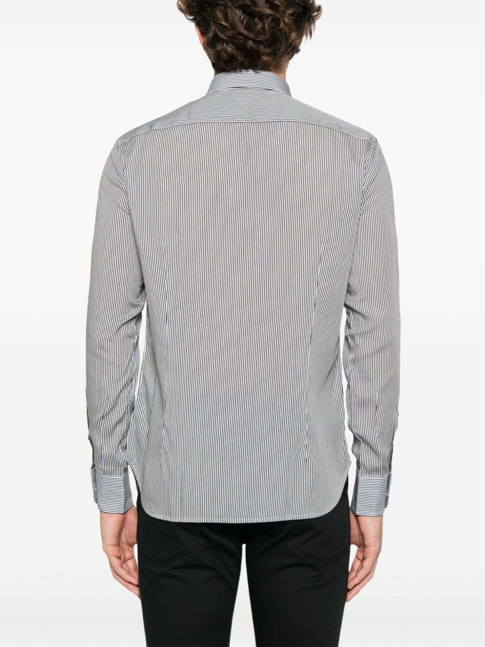 pinstripe shirt - 4