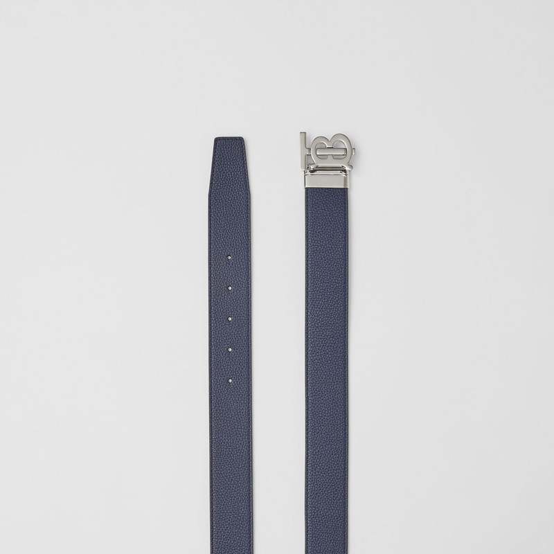 Reversible Monogram Motif Leather Belt 8