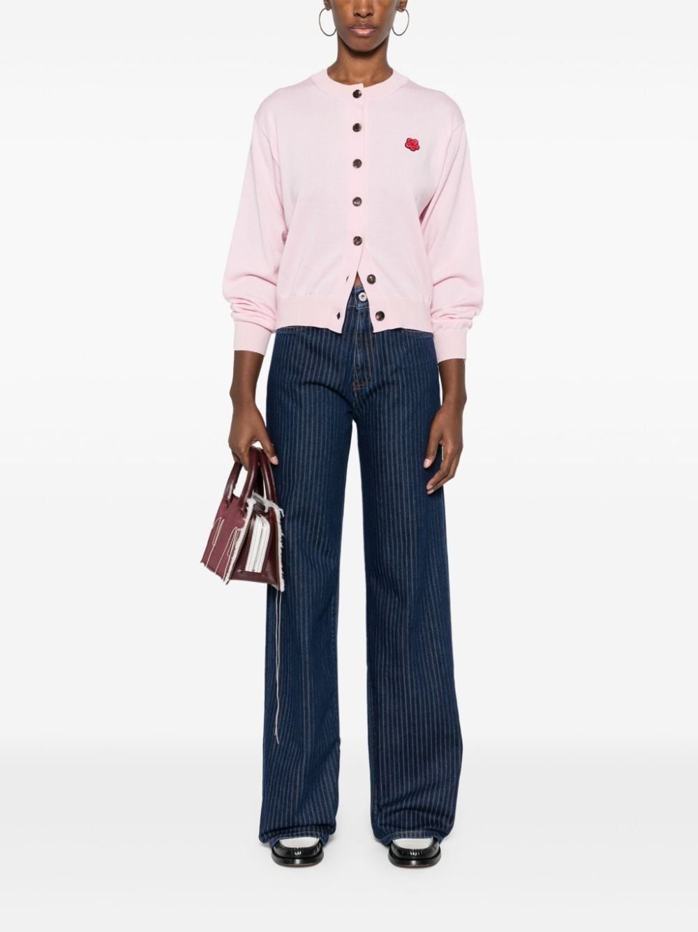 Ayame striped straight-leg jeans - 2