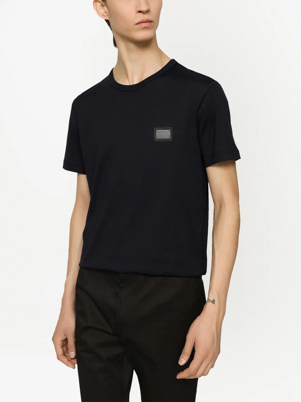 Dolce & Gabbana Men Dg Essentials Crew Neck T-Shirt - 5