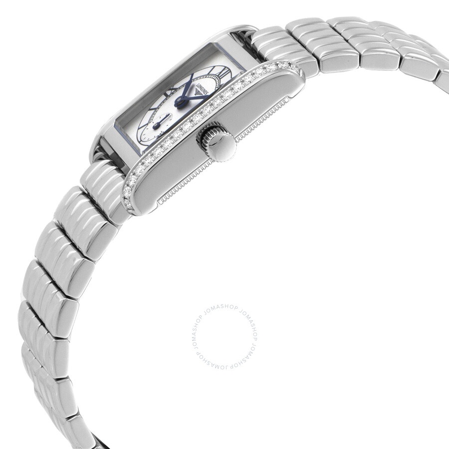 Longines Mini Dolcevita Quartz Diamond Silver Dial Ladies Watch L5.200.0.75.6 - 2