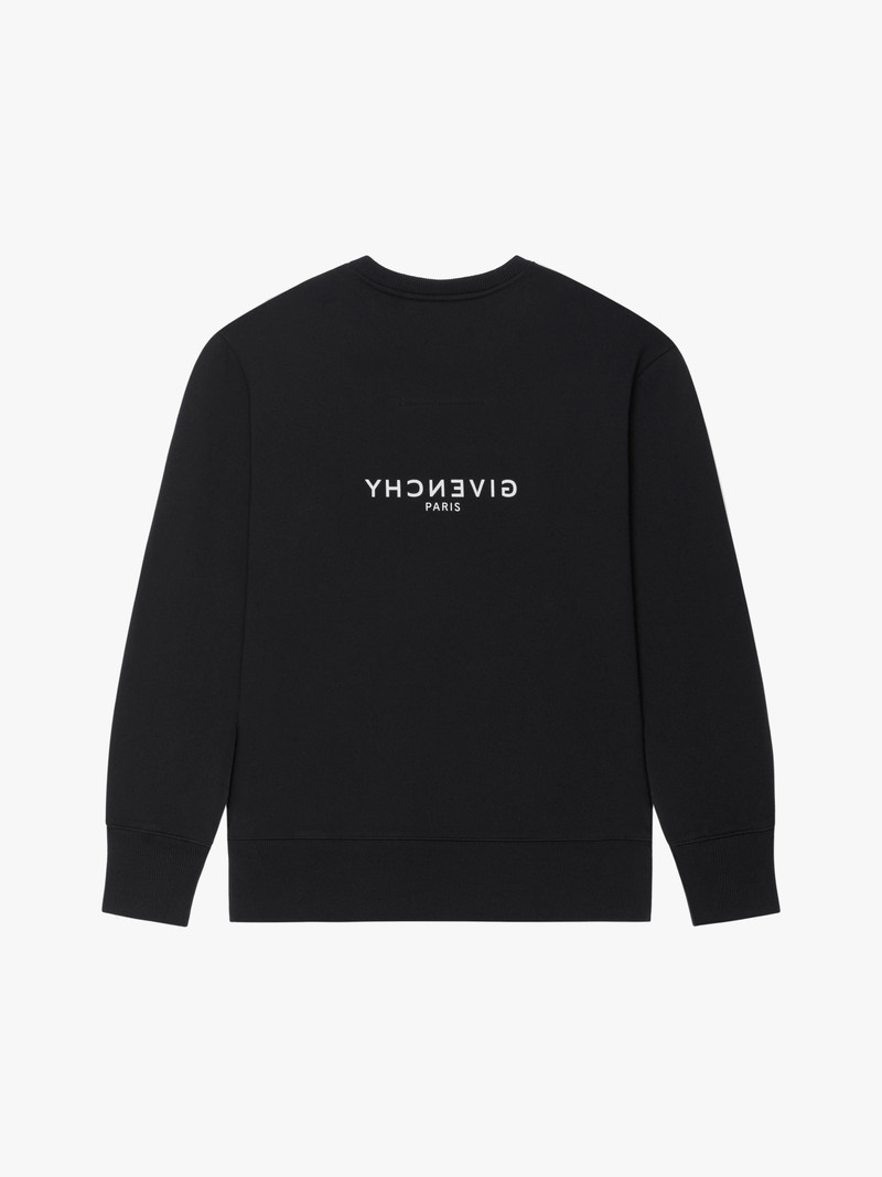 Givenchy GIVENCHY REVERSE SLIM FIT SWEATSHIRT IN FLEECE outlook