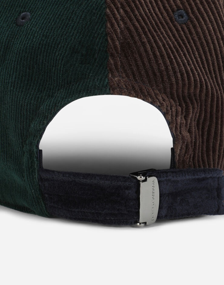 Corduroy baseball cap with DG patch - 4