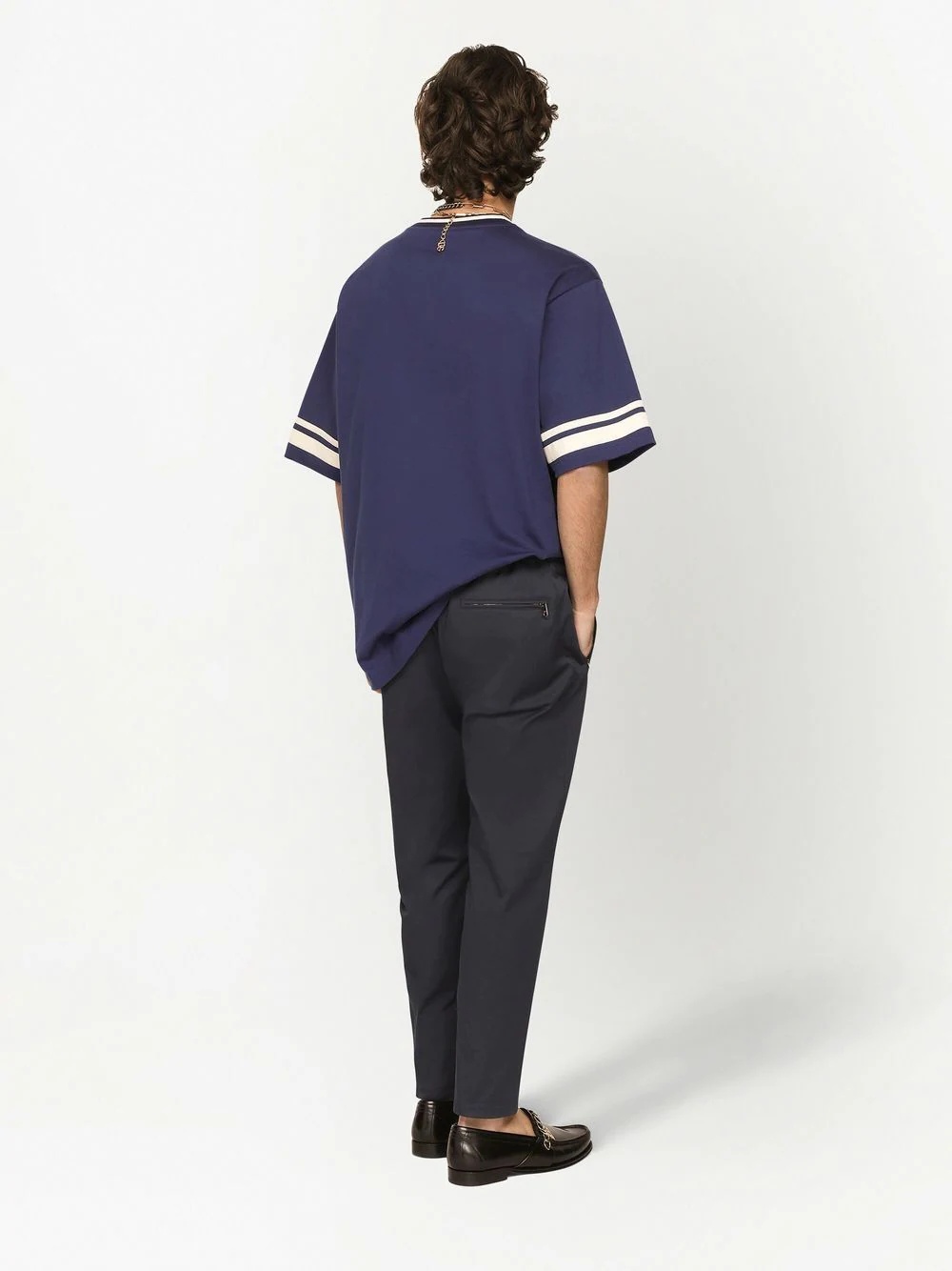 embroidered-logo track trousers - 4