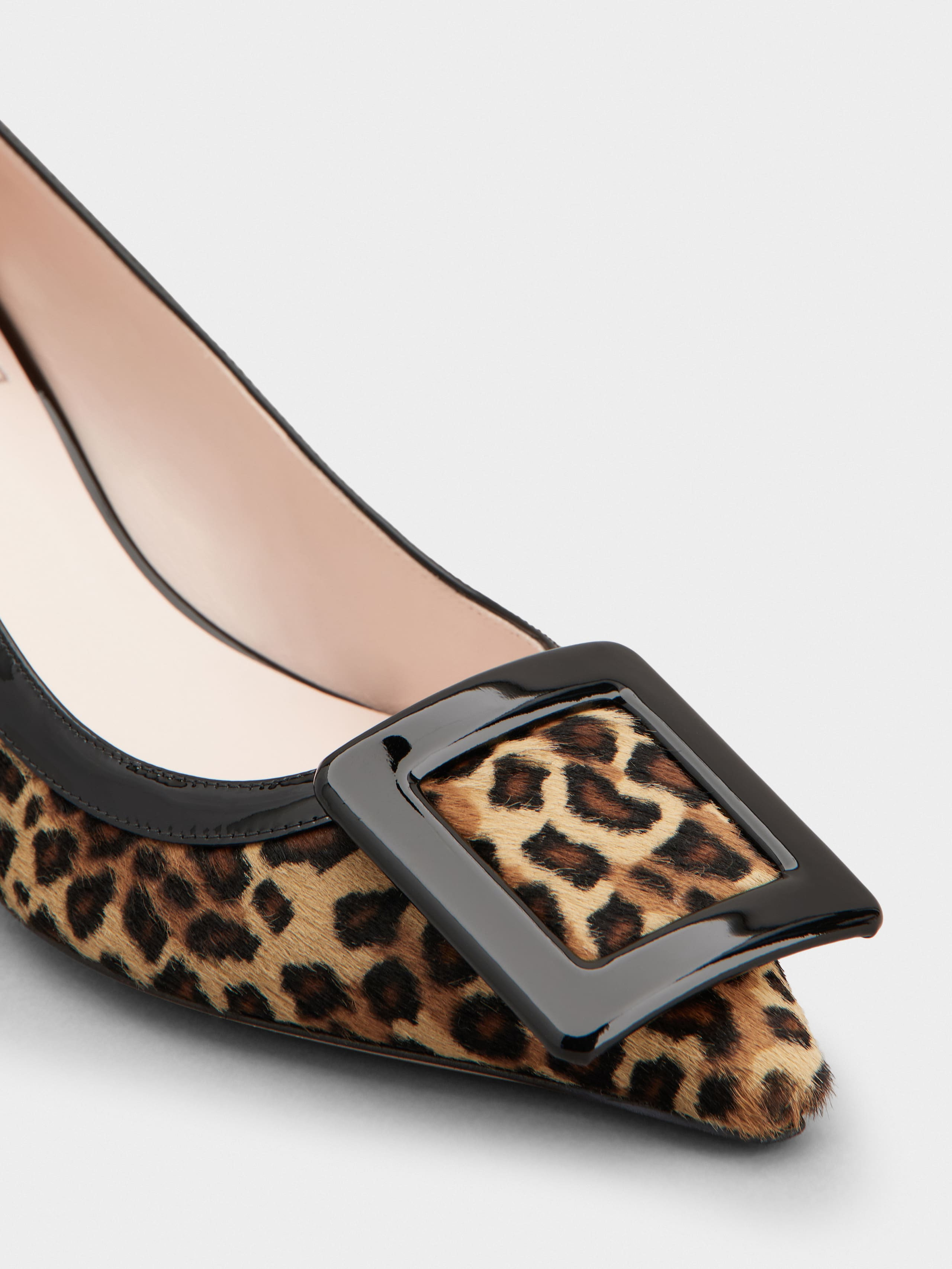 Viv' in The City Pumps in pony effect leather - 3
