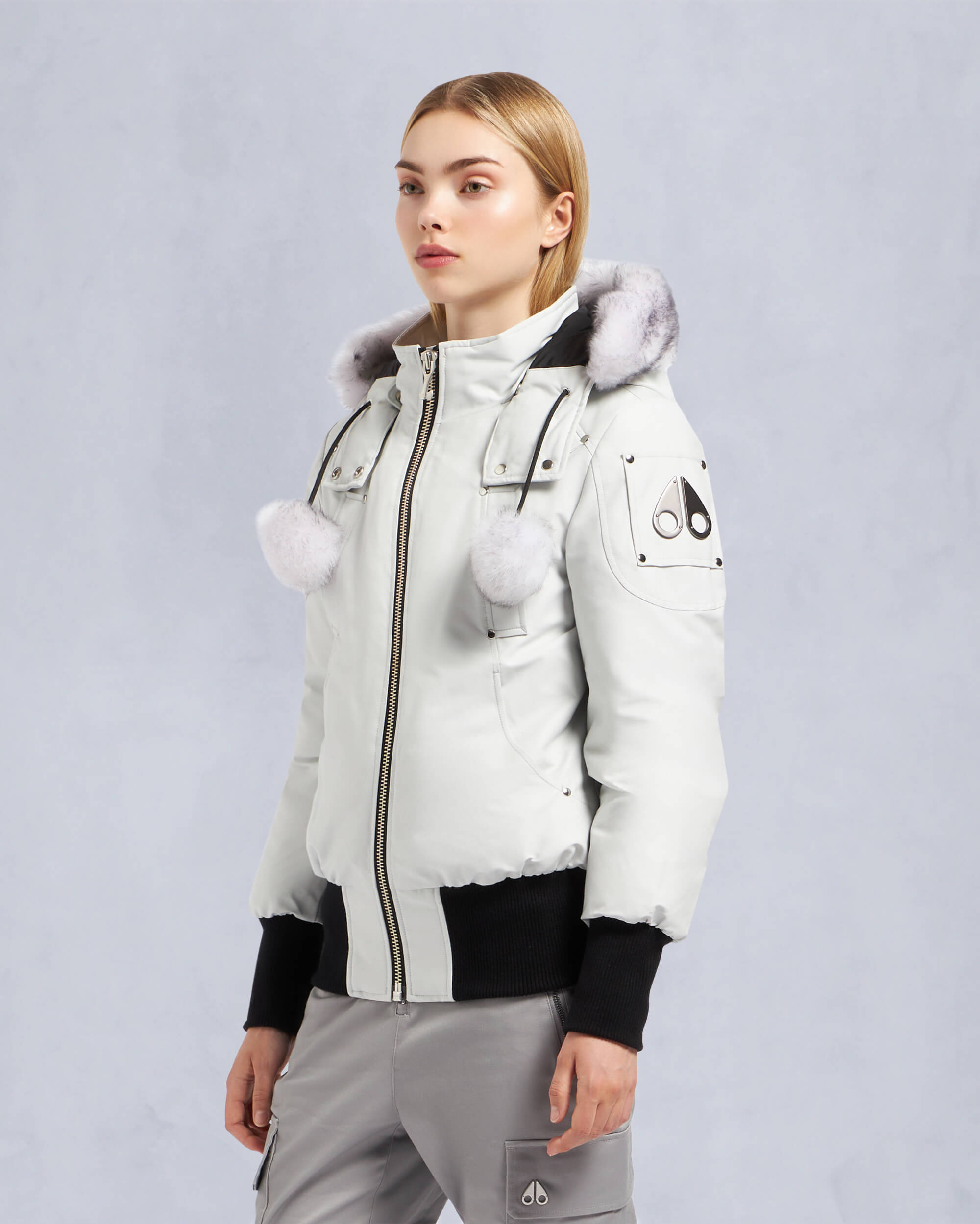 ORIGINAL DEBBIE SHEARLING BOMBER JACKET - 3