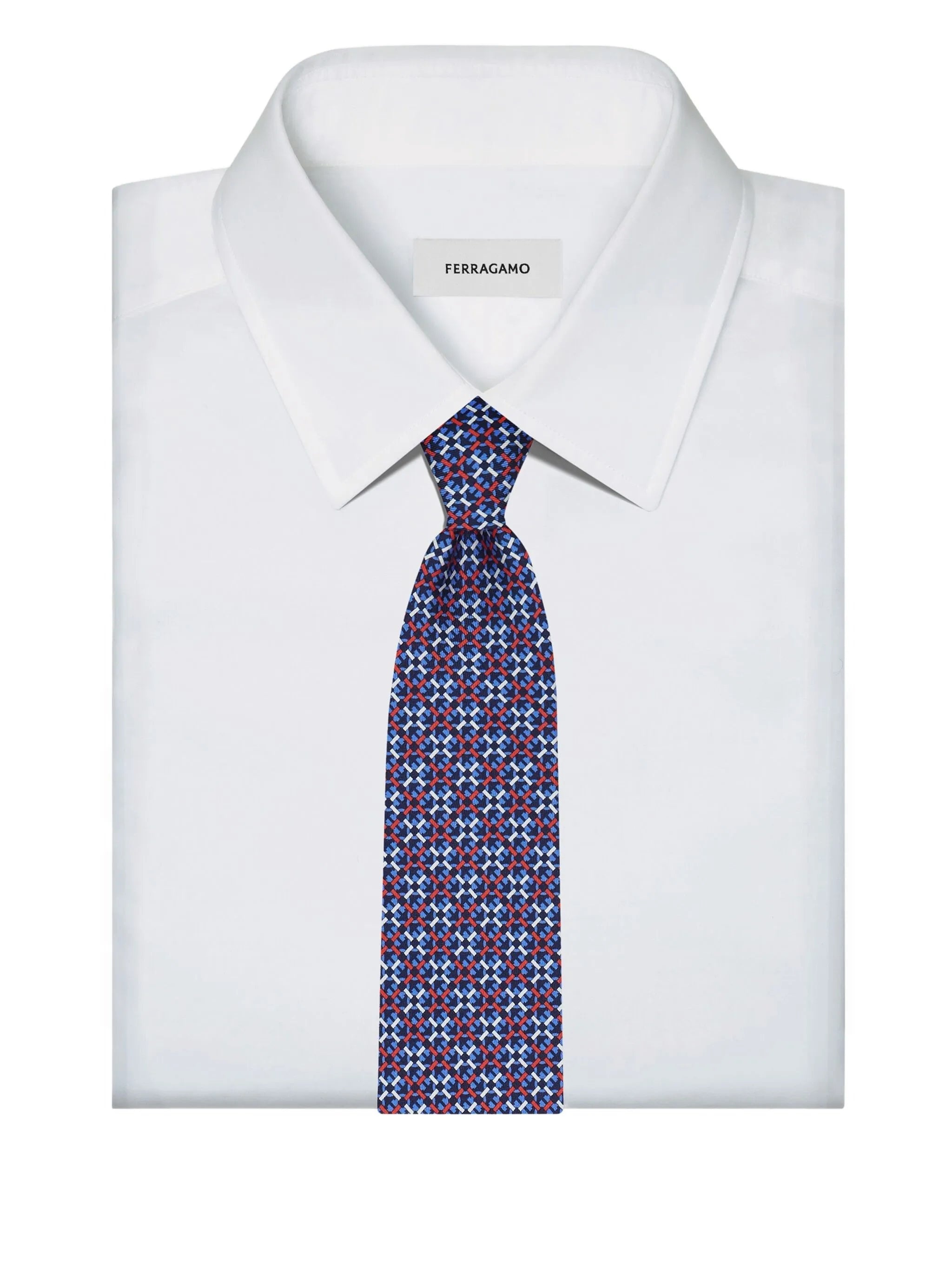 Ferragamo Geometric-patterned Tie - 4