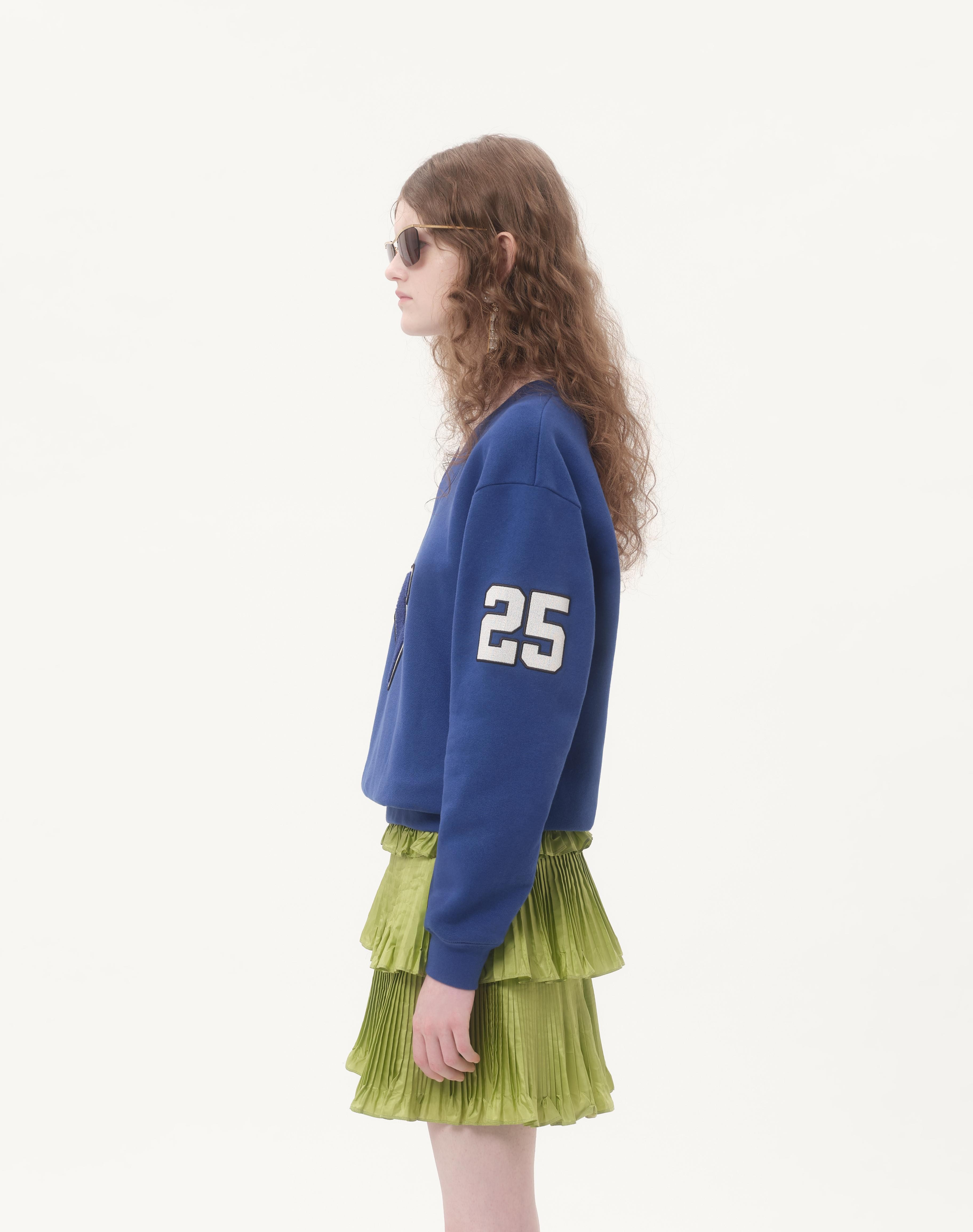 EMBROIDERED COTTON SWEATSHIRT - 6