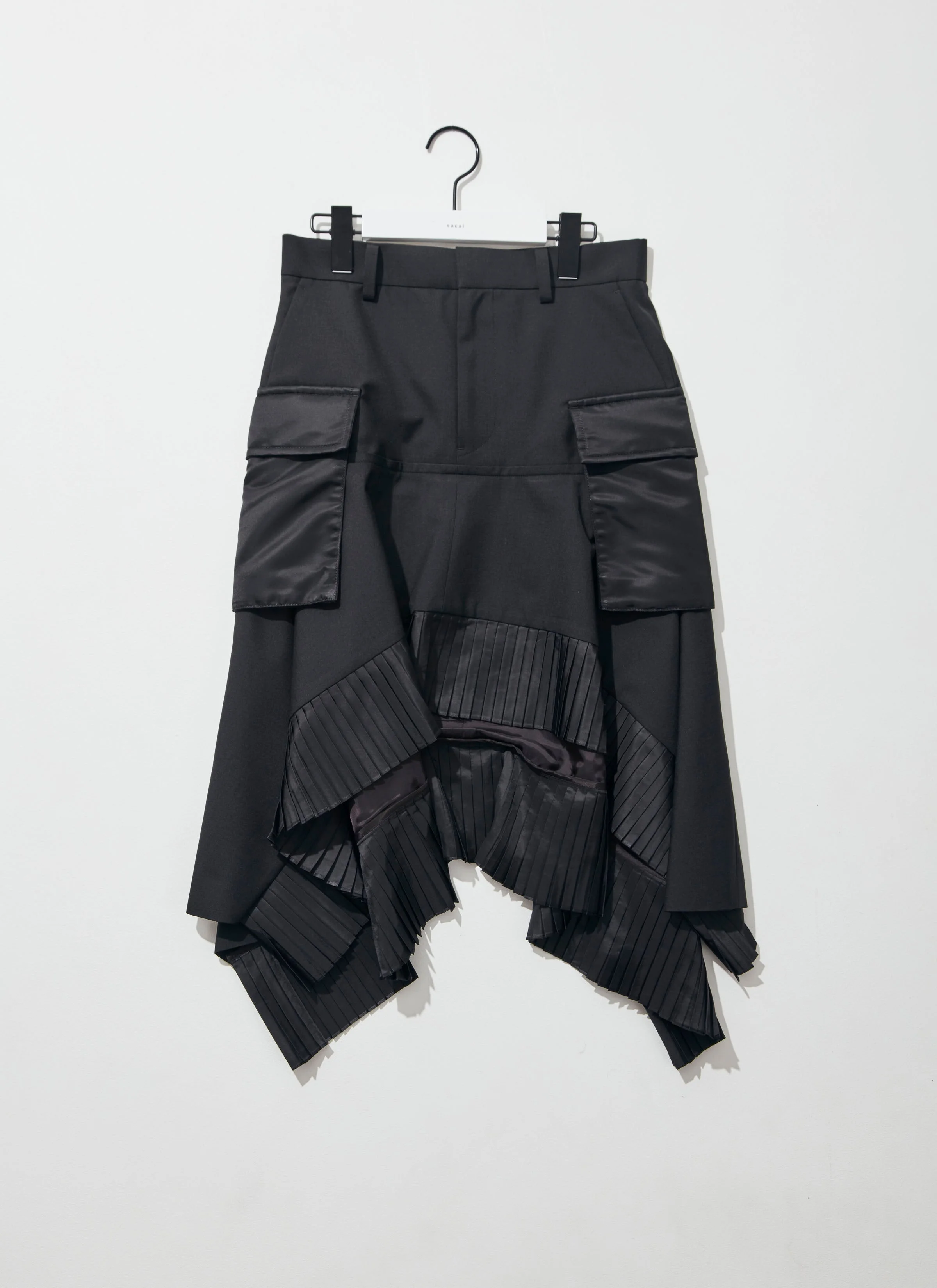 Suiting x Nylon Twill Skirt - 1