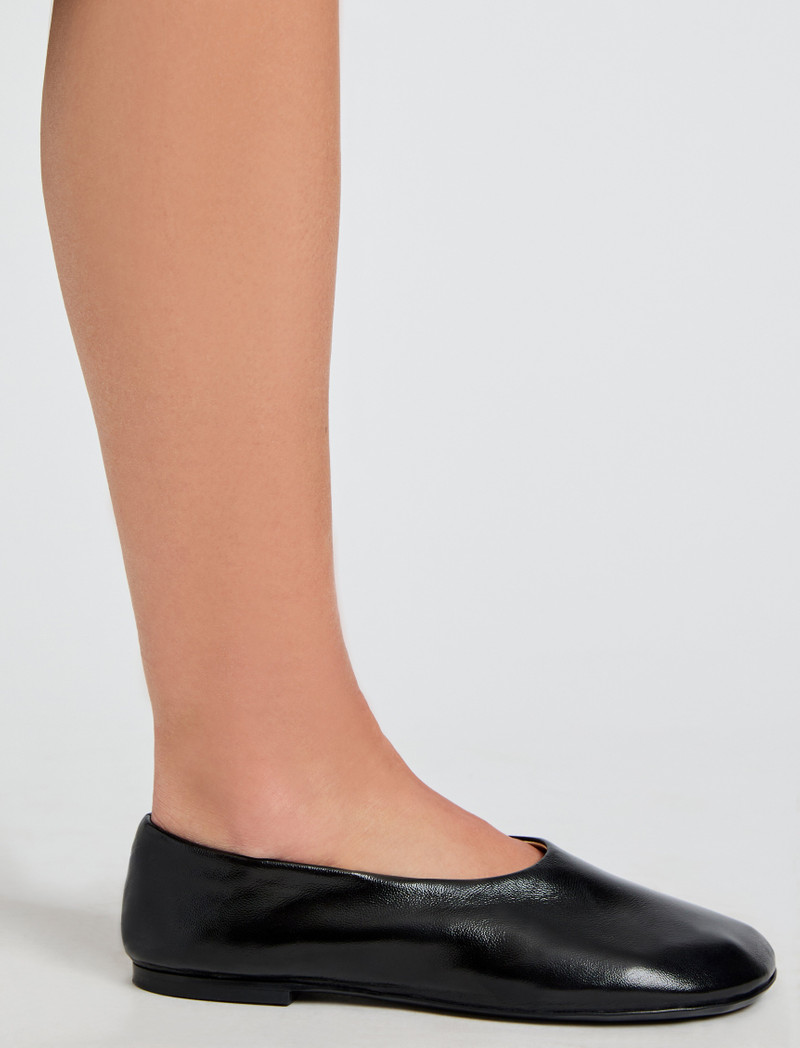 Proenza Schouler Glove Slippers in Slick Nappa outlook