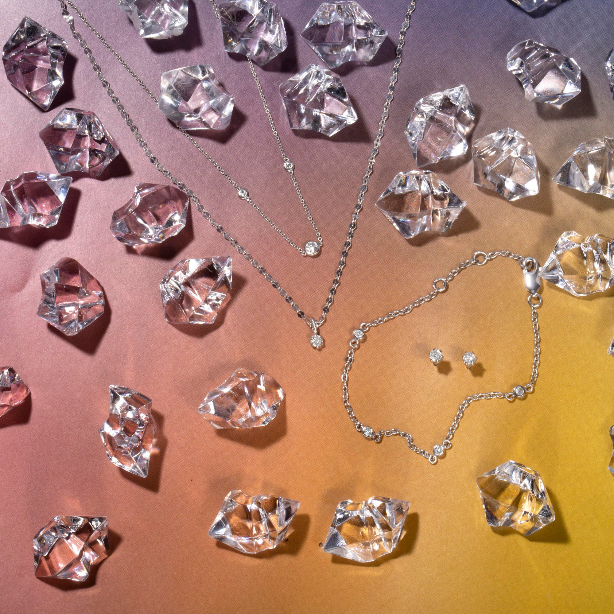 Fairy Lights Trio Necklace - 9