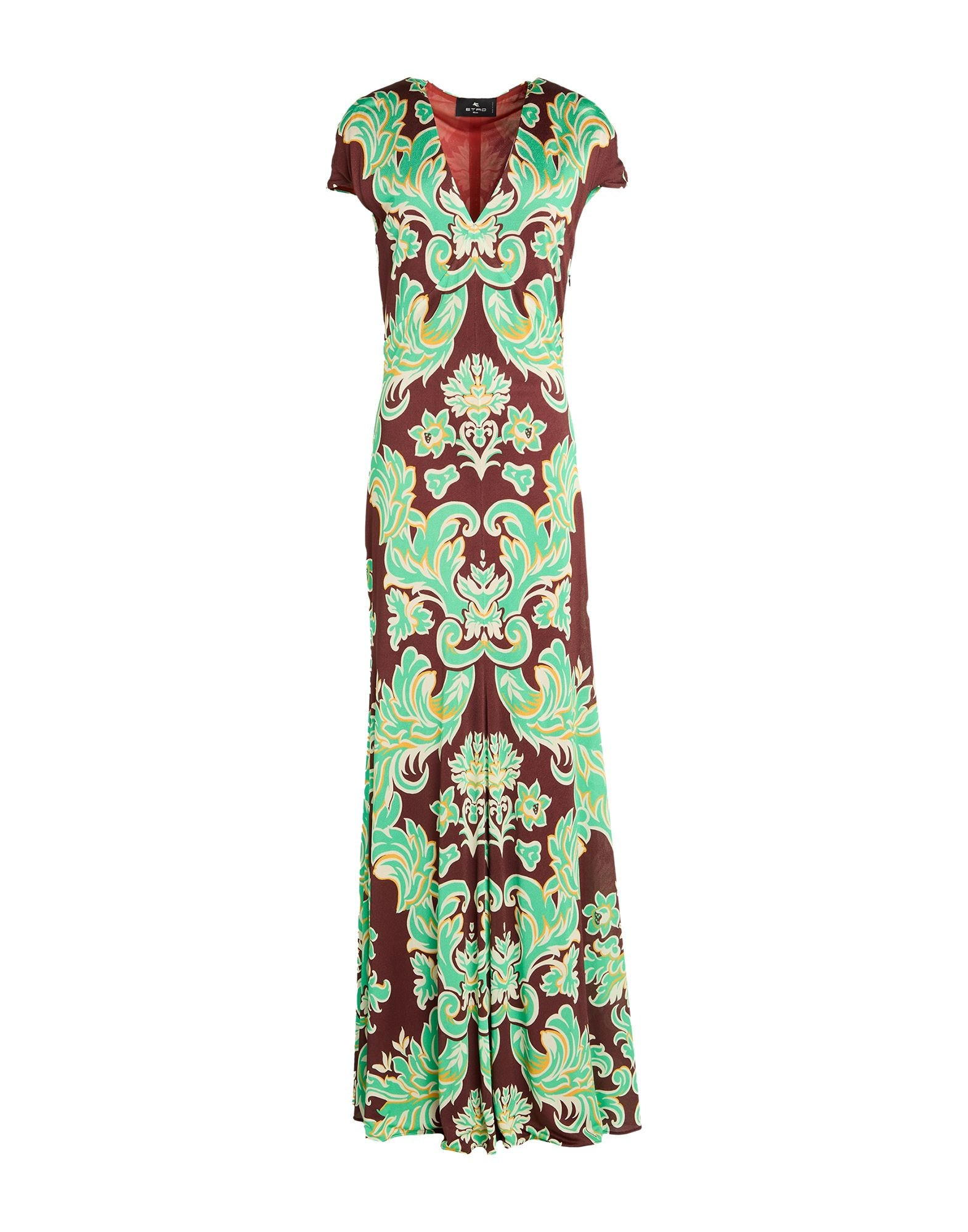 Brown Women's Long Dress - 1