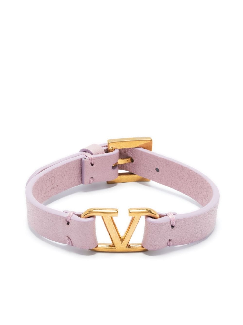 VLogo Signature leather bracelet - 1