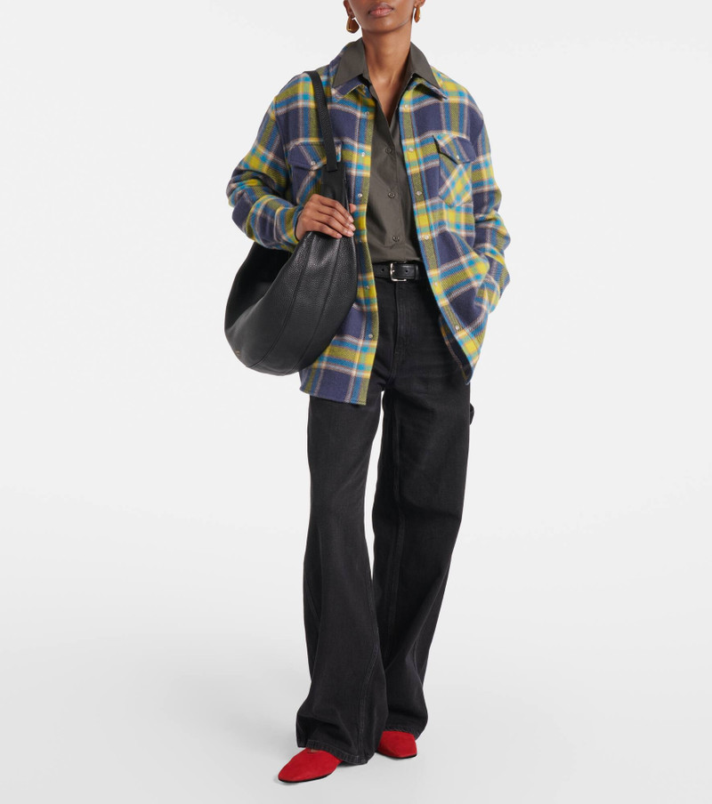 God’s True Cashmere Explorer tartan cashmere shirt outlook