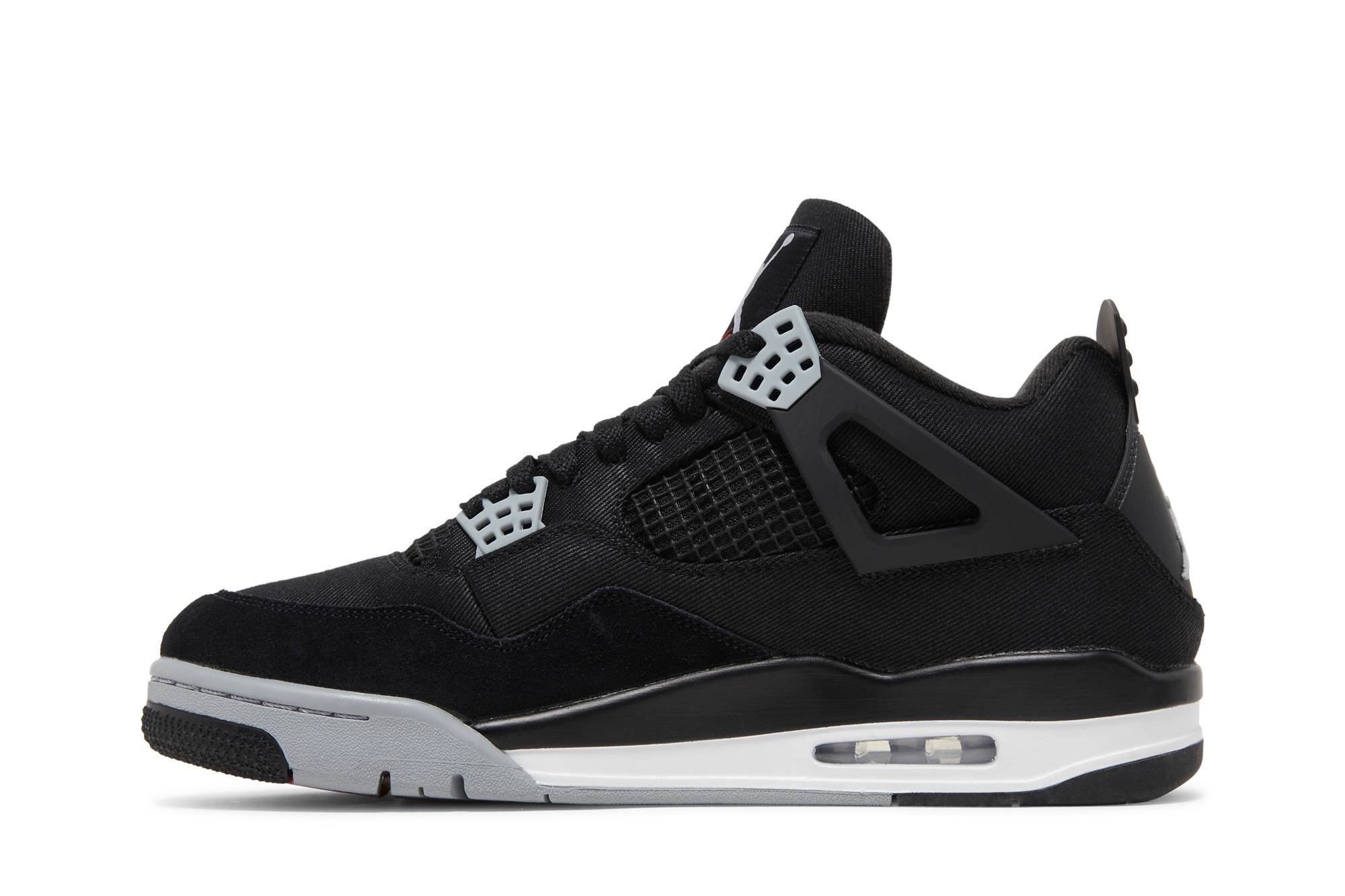 Air Jordan 4 Retro 'Black Canvas' - 3