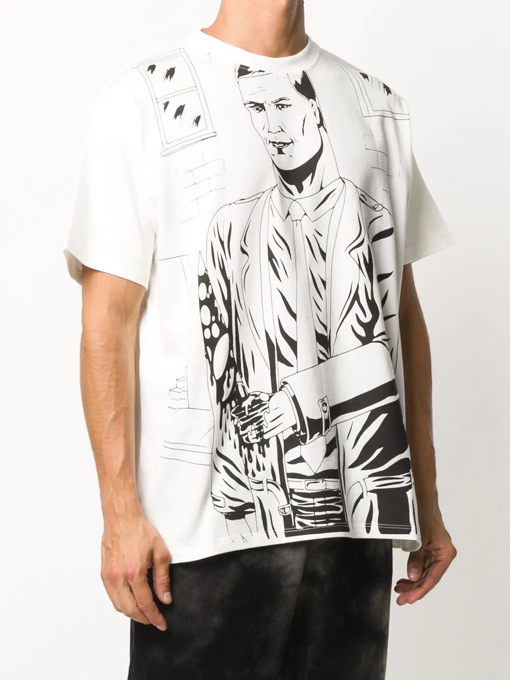 illustrated T-shirt - 3