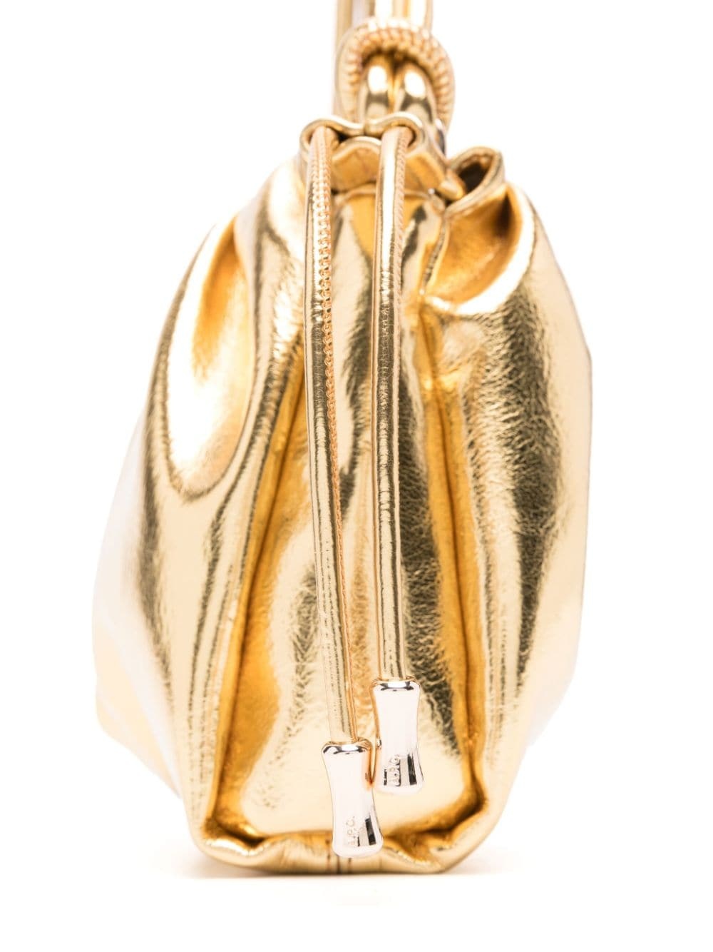 Ninon metallic-effect shoulder bag - 4