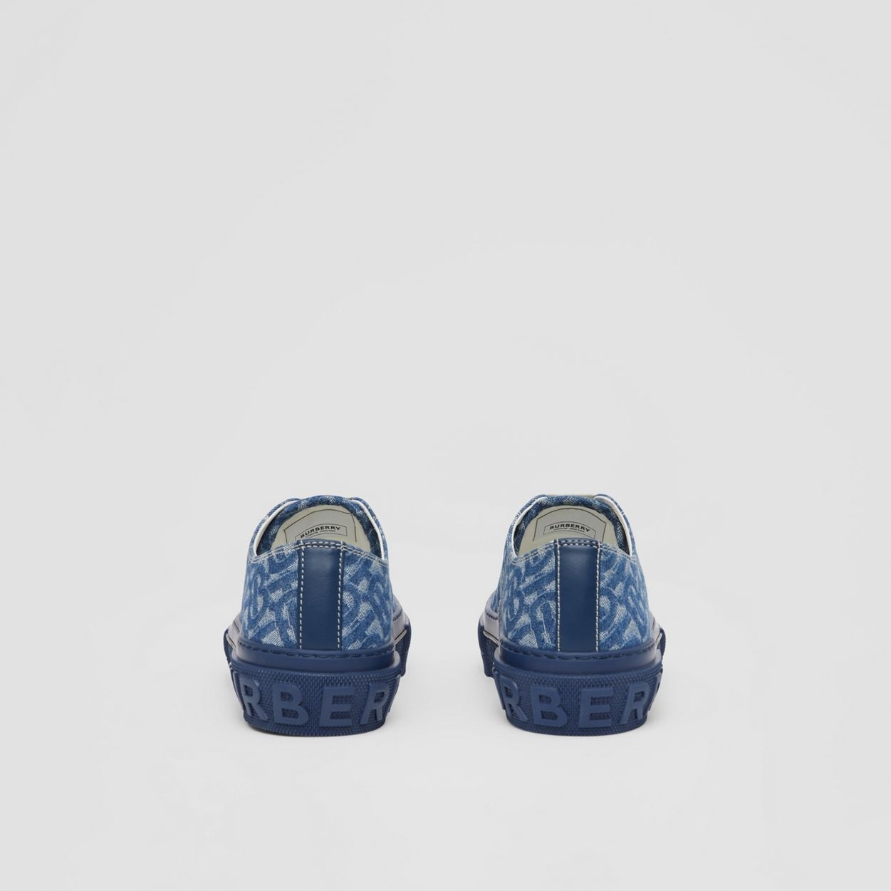 Monogram Denim Sneakers - 5