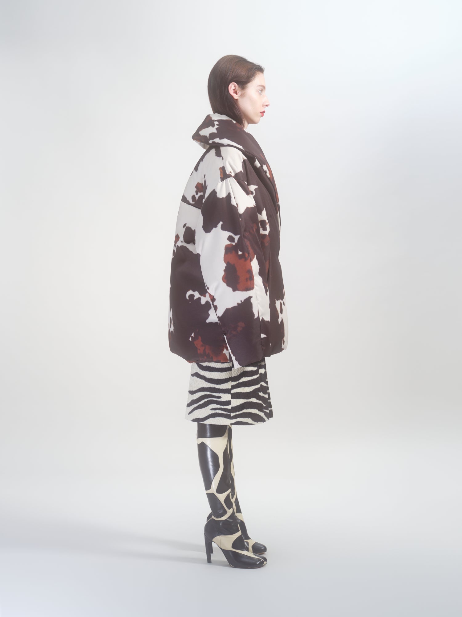 COW PRINT PUFFER - 3