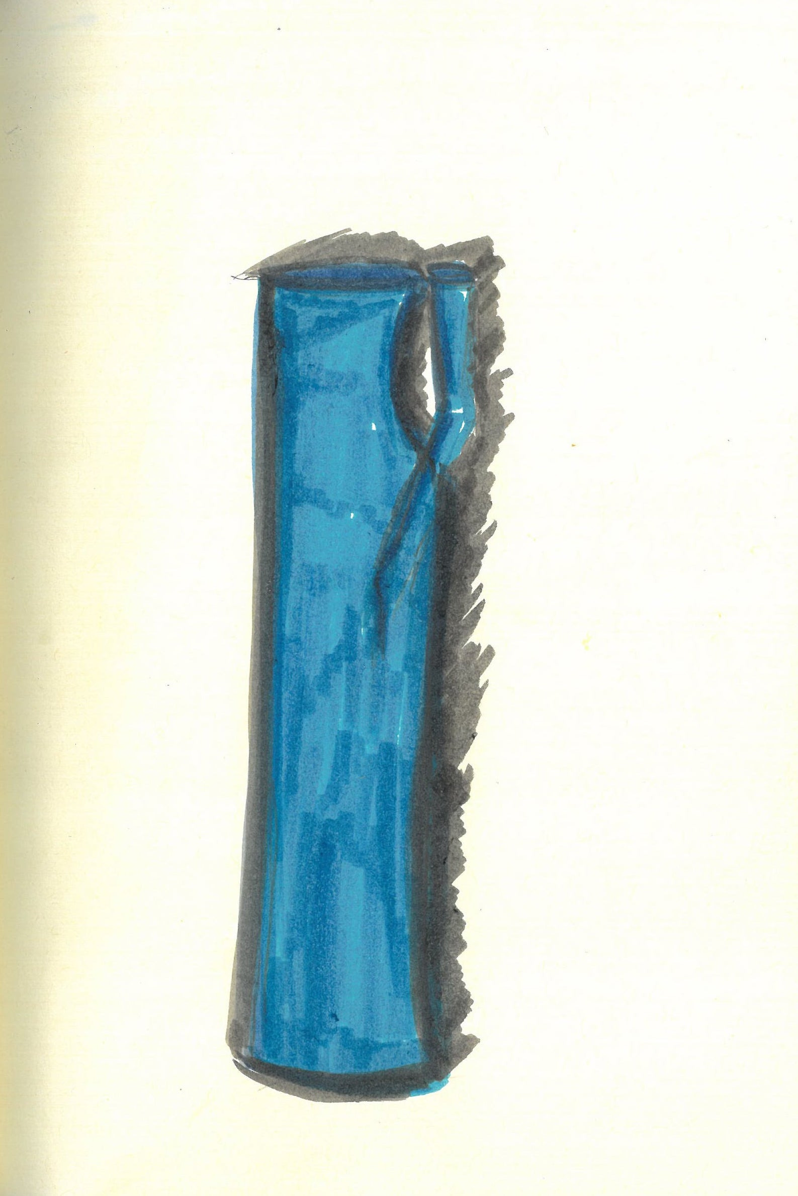 Ivara Strapless Maxi Dress in Cobalt Suede - 7
