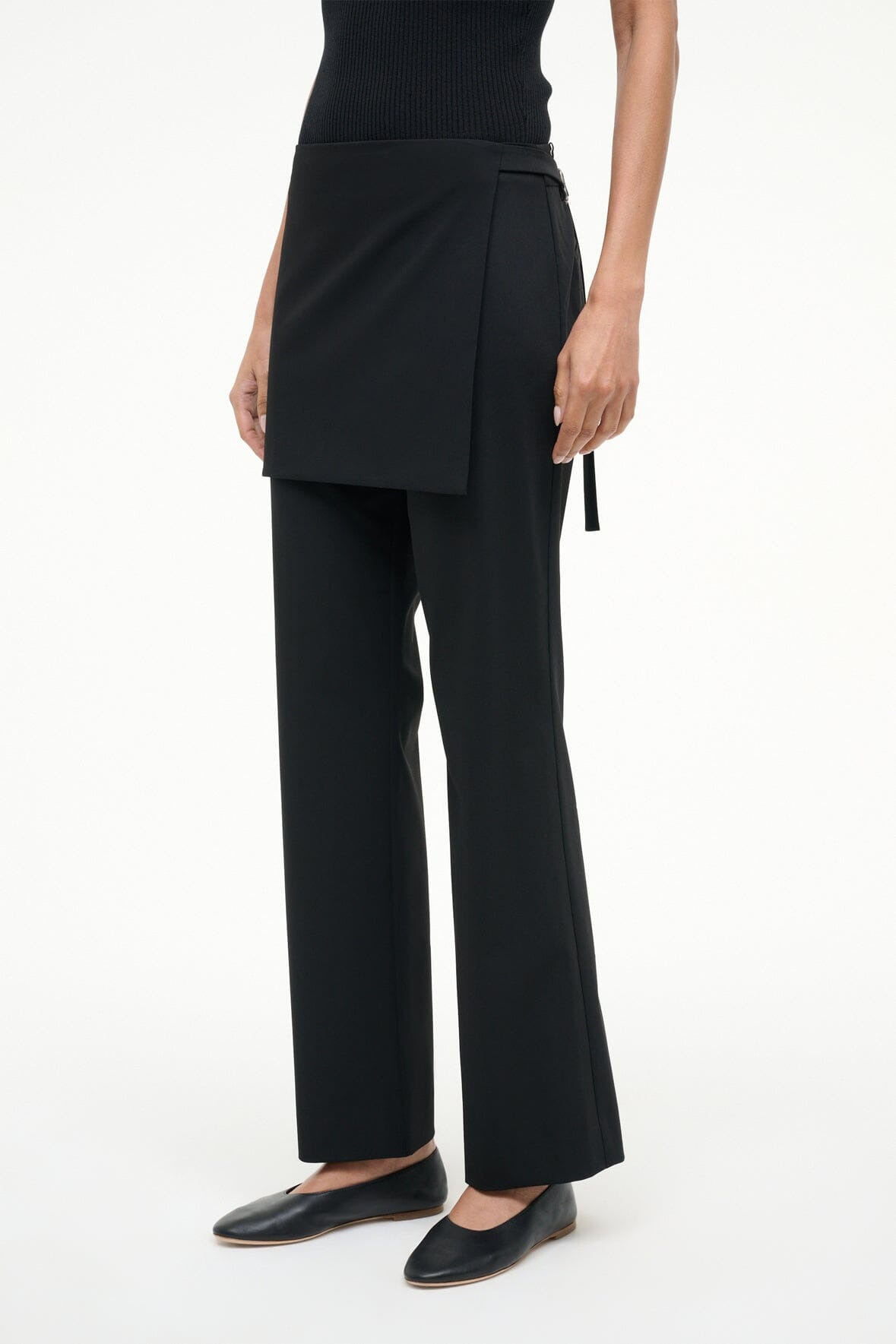 STAUD HANNAH PANT BLACK - 7