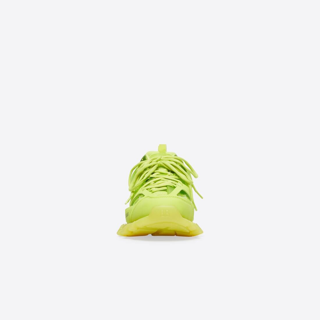 Men's Track Sneaker Clear Sole in Yellow - 3