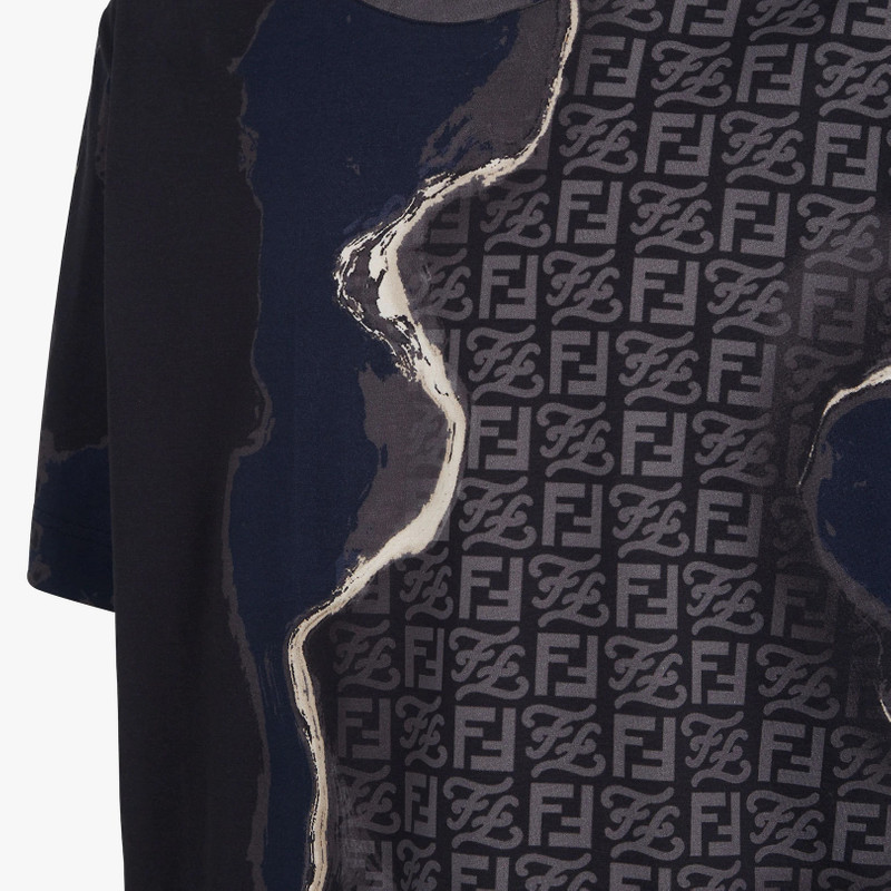 Black jersey T-shirt 3