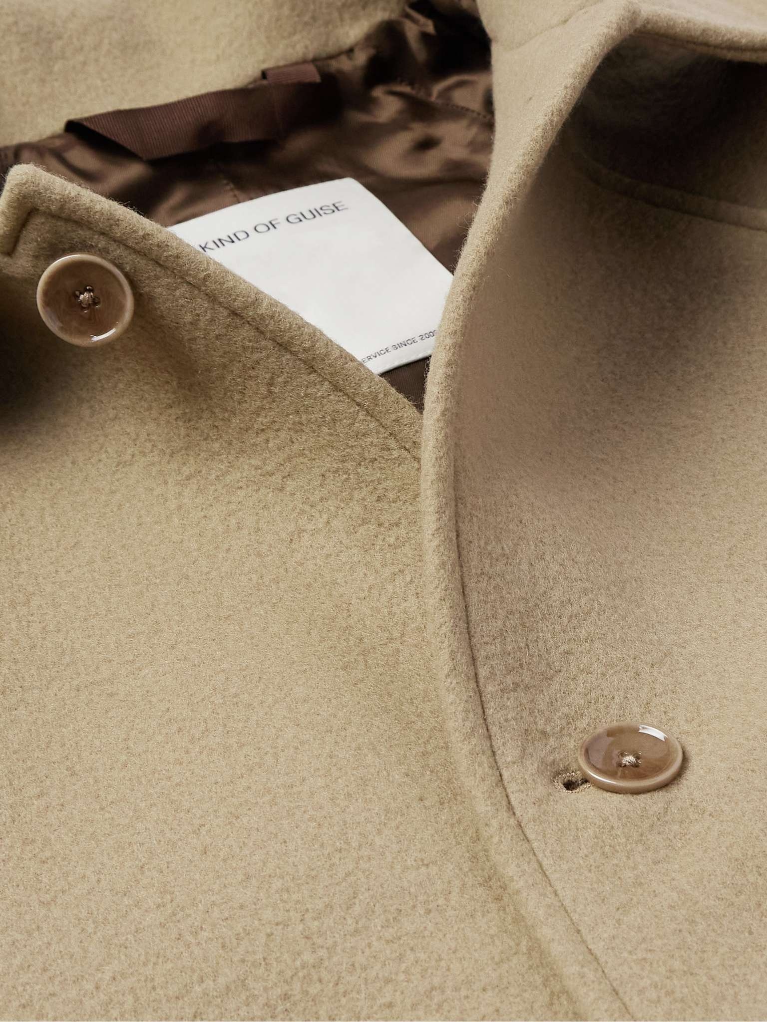 Cyrus Wool-Blend Felt Coat - 5
