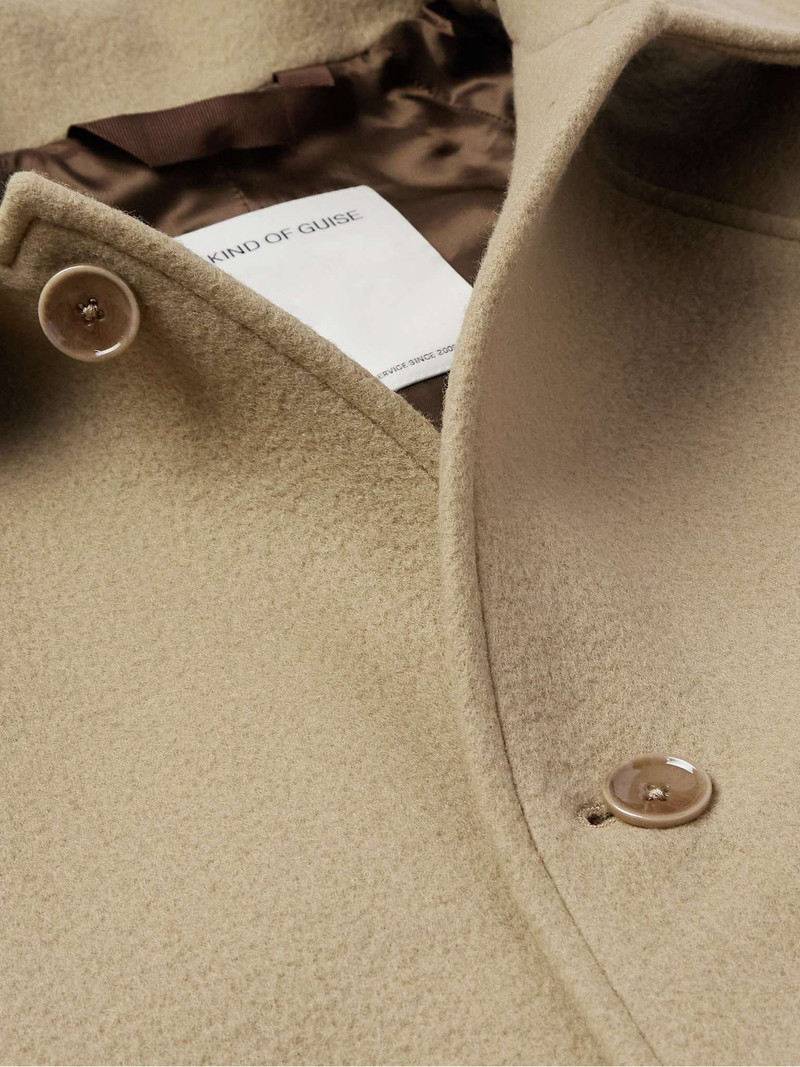 Cyrus Wool-Blend Felt Coat 5