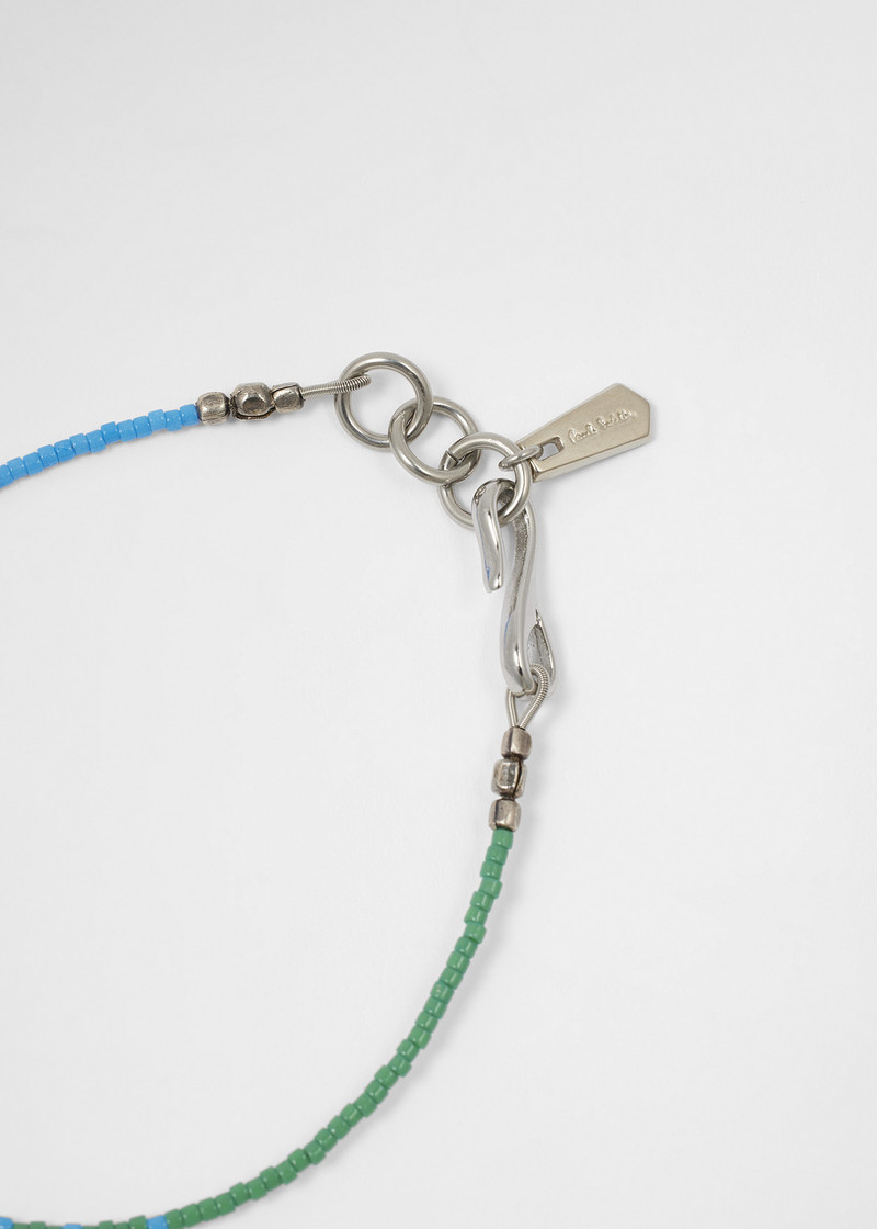 Paul Smith Turquoise and Green Beaded Bracelet outlook