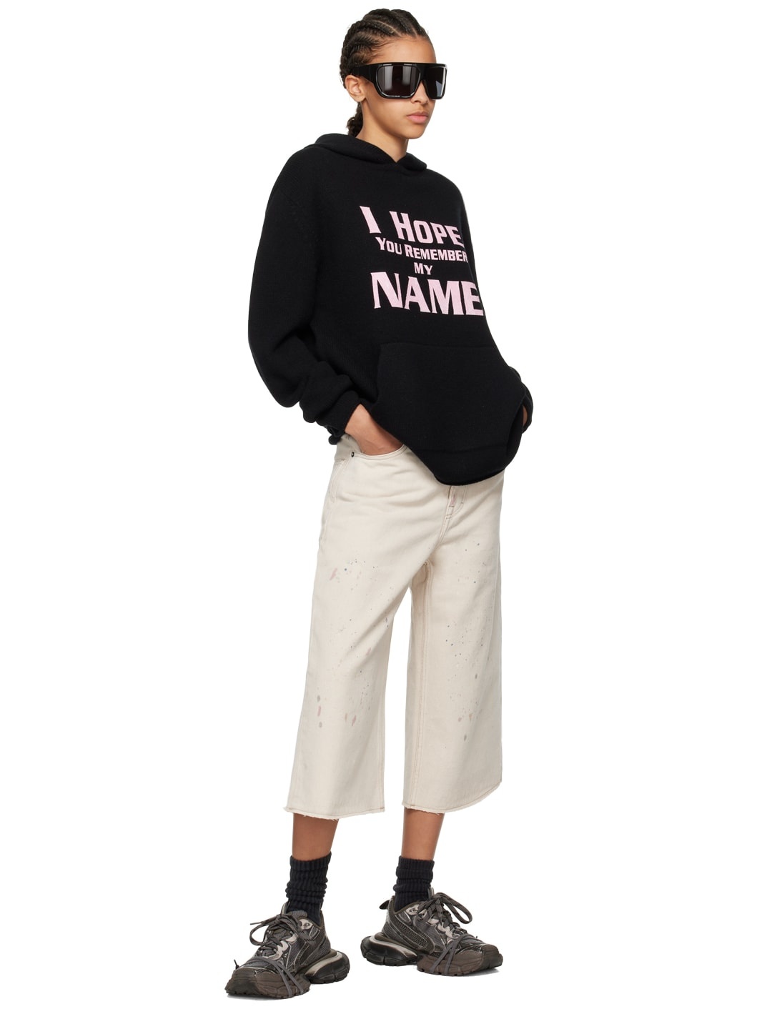 Black 'I Hope You Remember My Name' Hoodie - 4