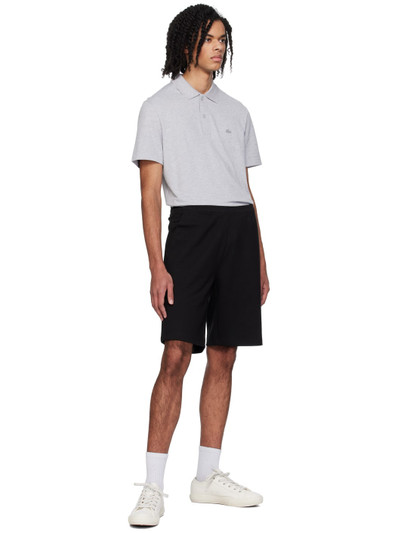 LACOSTE Black Patch Shorts outlook