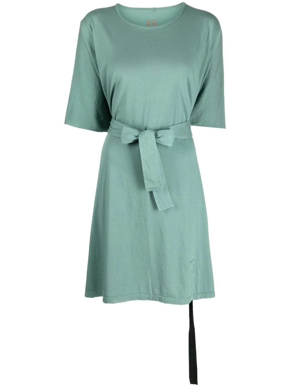 tie-front short-sleeved T-shirt - 1