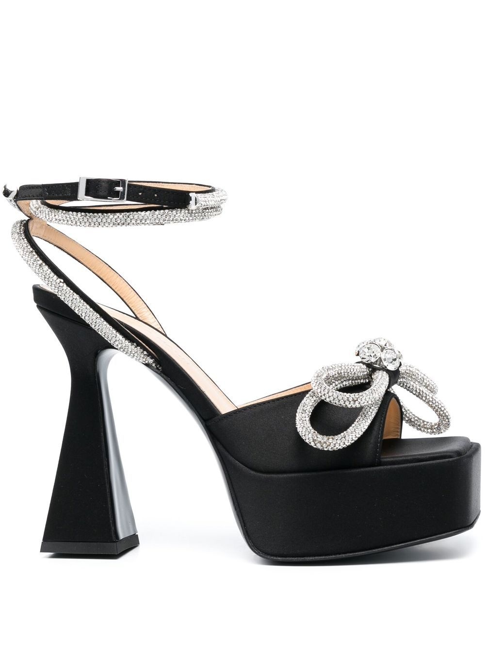 Double Bow 120mm sandals - 1