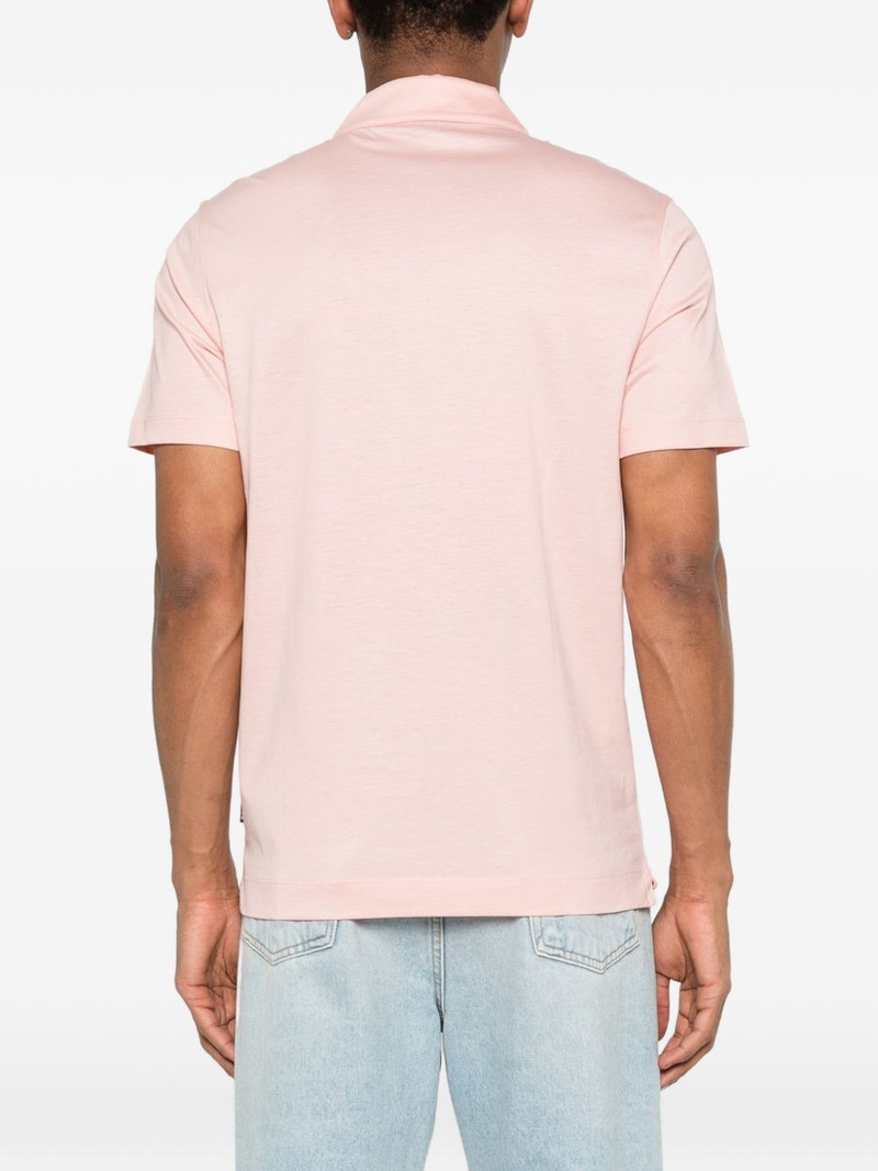 zip-up polo shirt 4