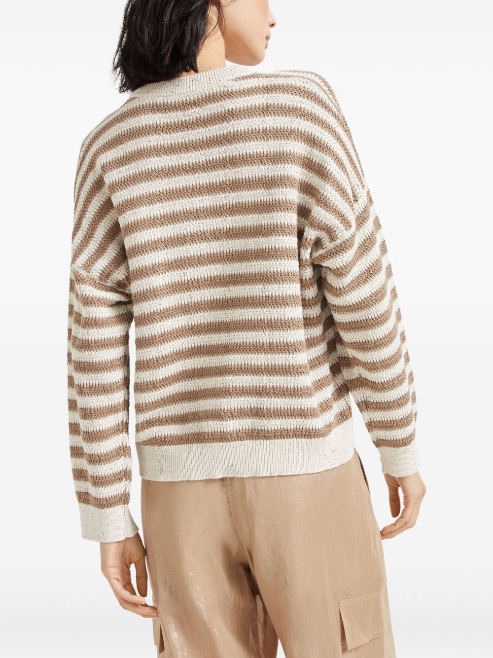 striped sweater - 4