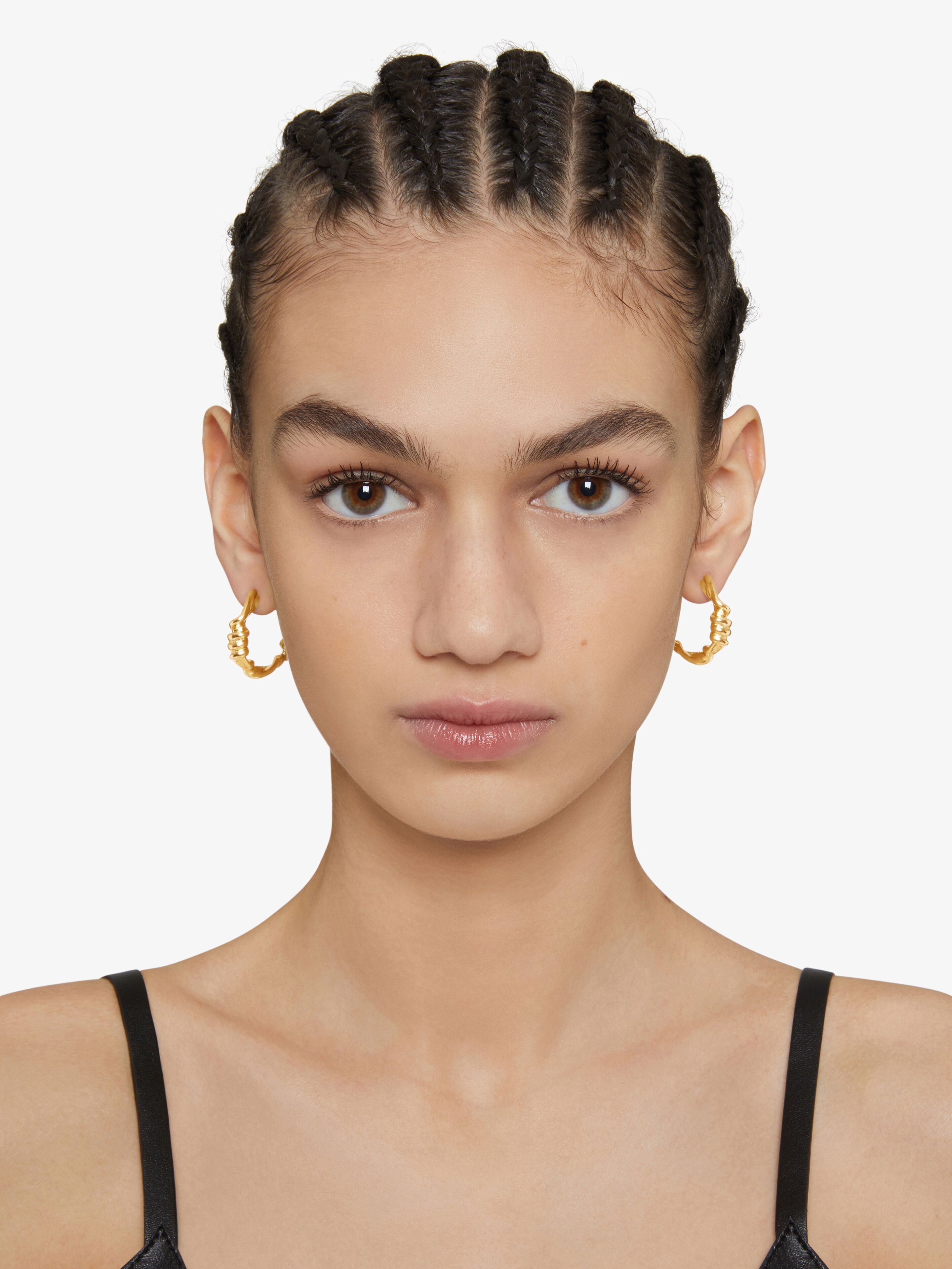 TWISTED EARRINGS IN METAL - 3