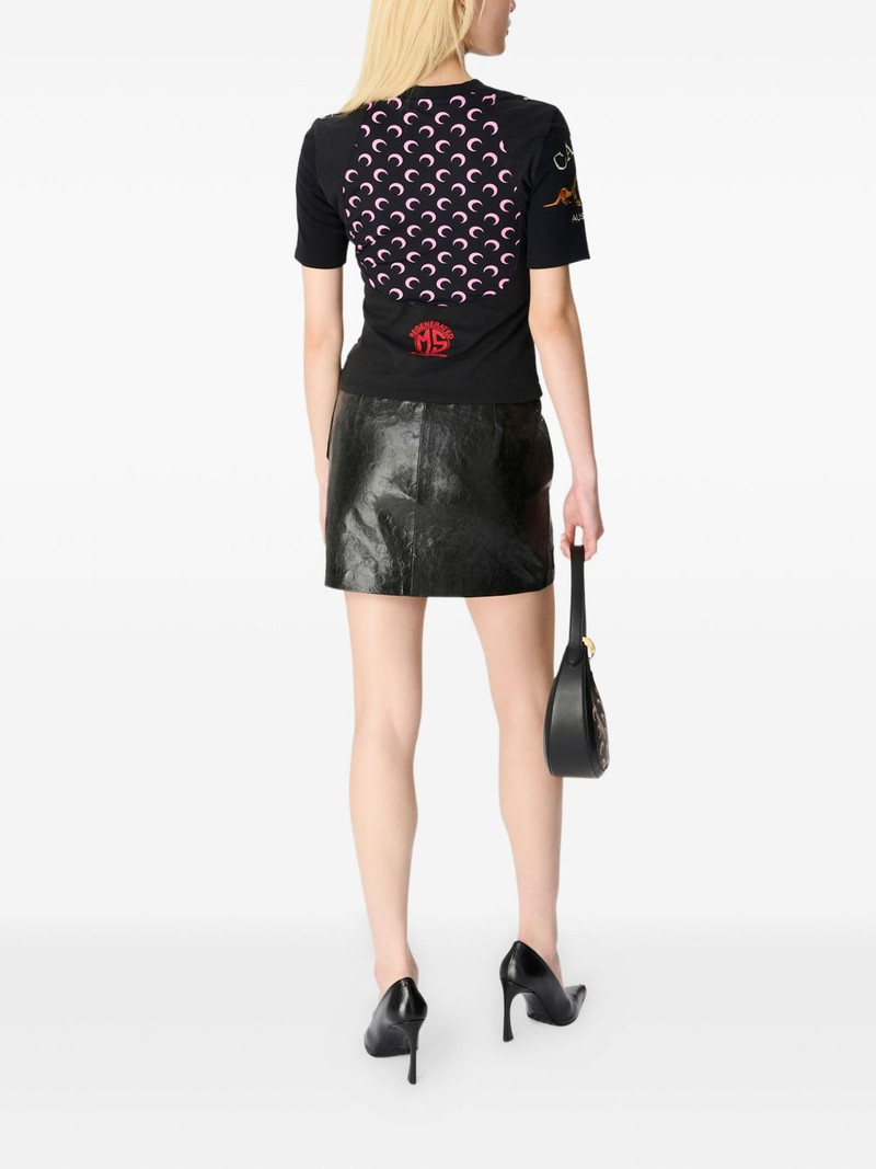 logo-print elephant-graphic T-shirt 3