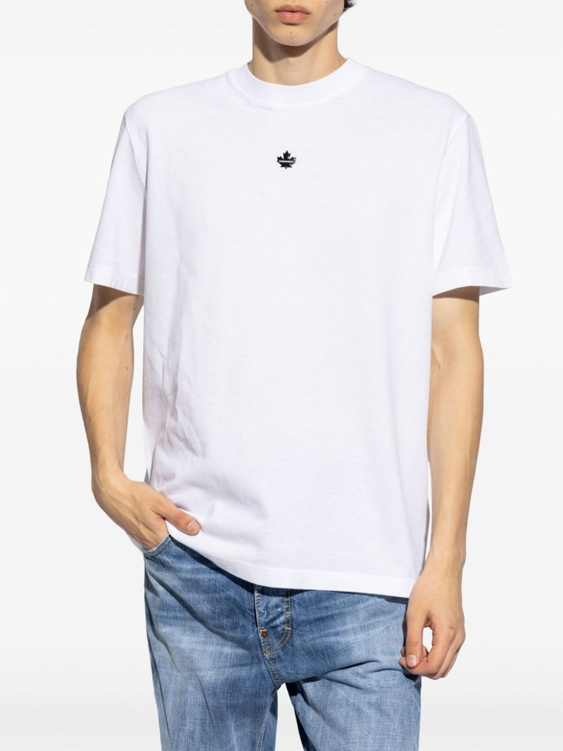 logo-appliquÃ©d cotton T-shirt 3