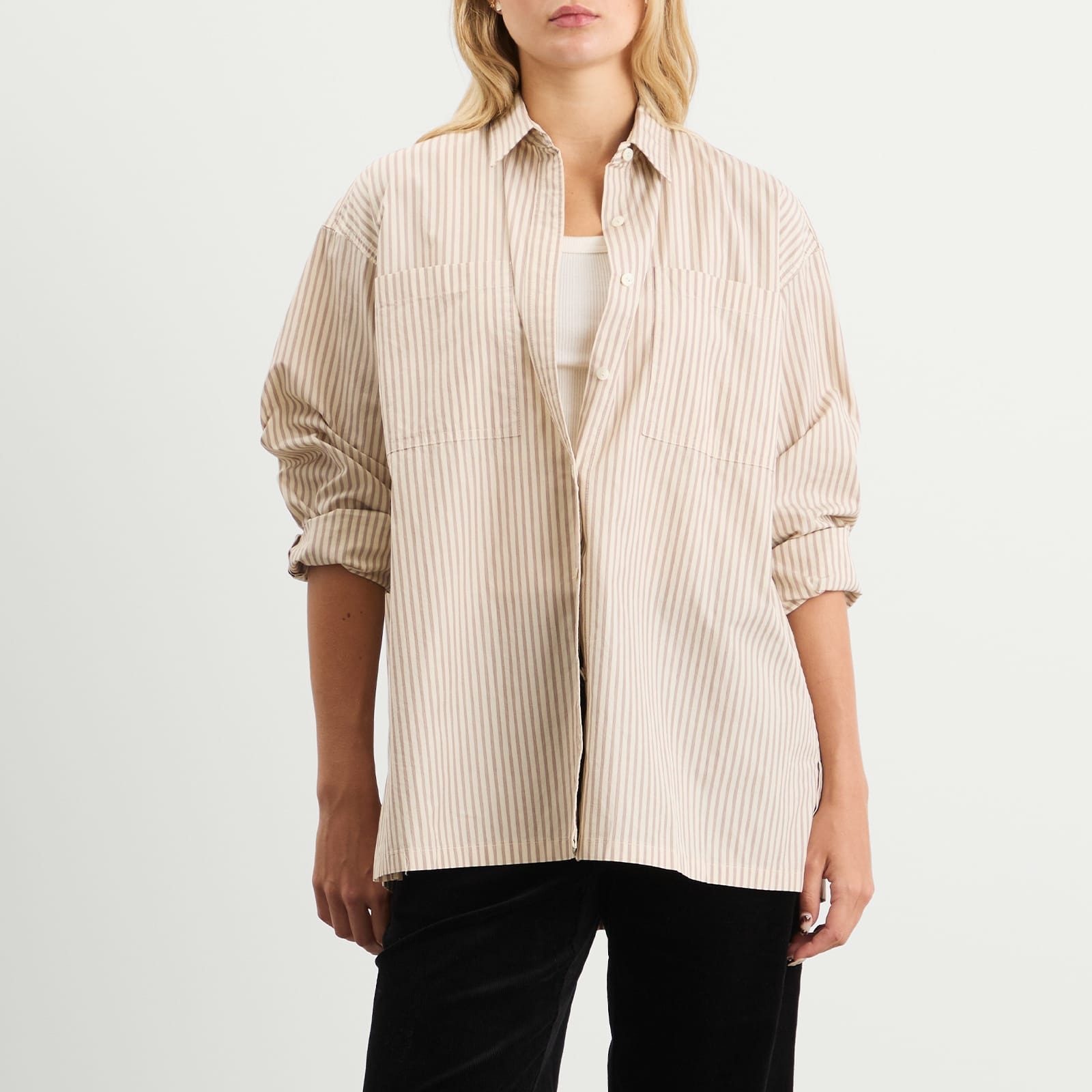 Nothing Written Toro Oversized Stripe Shirt - 2