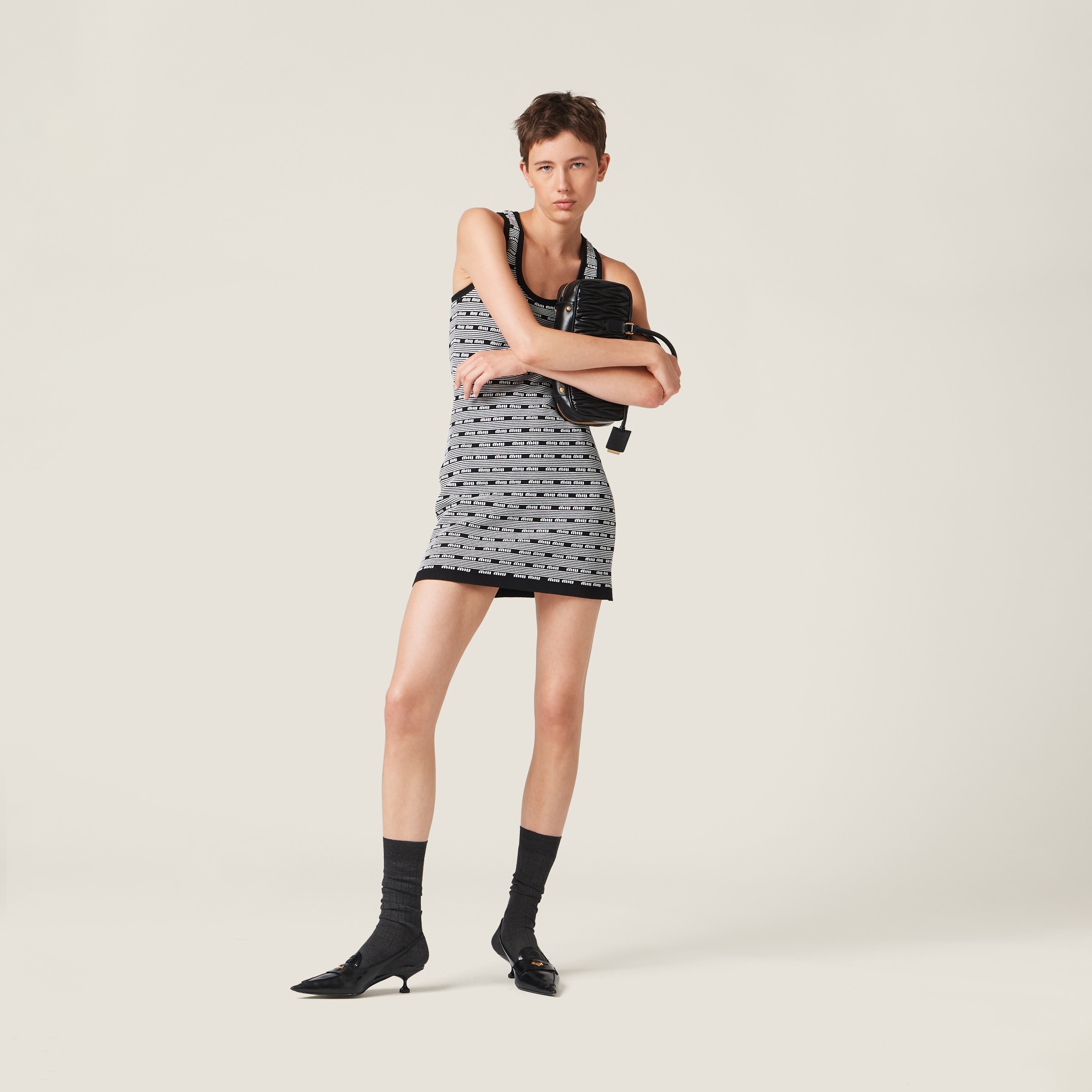 Viscose mini-dress - 2