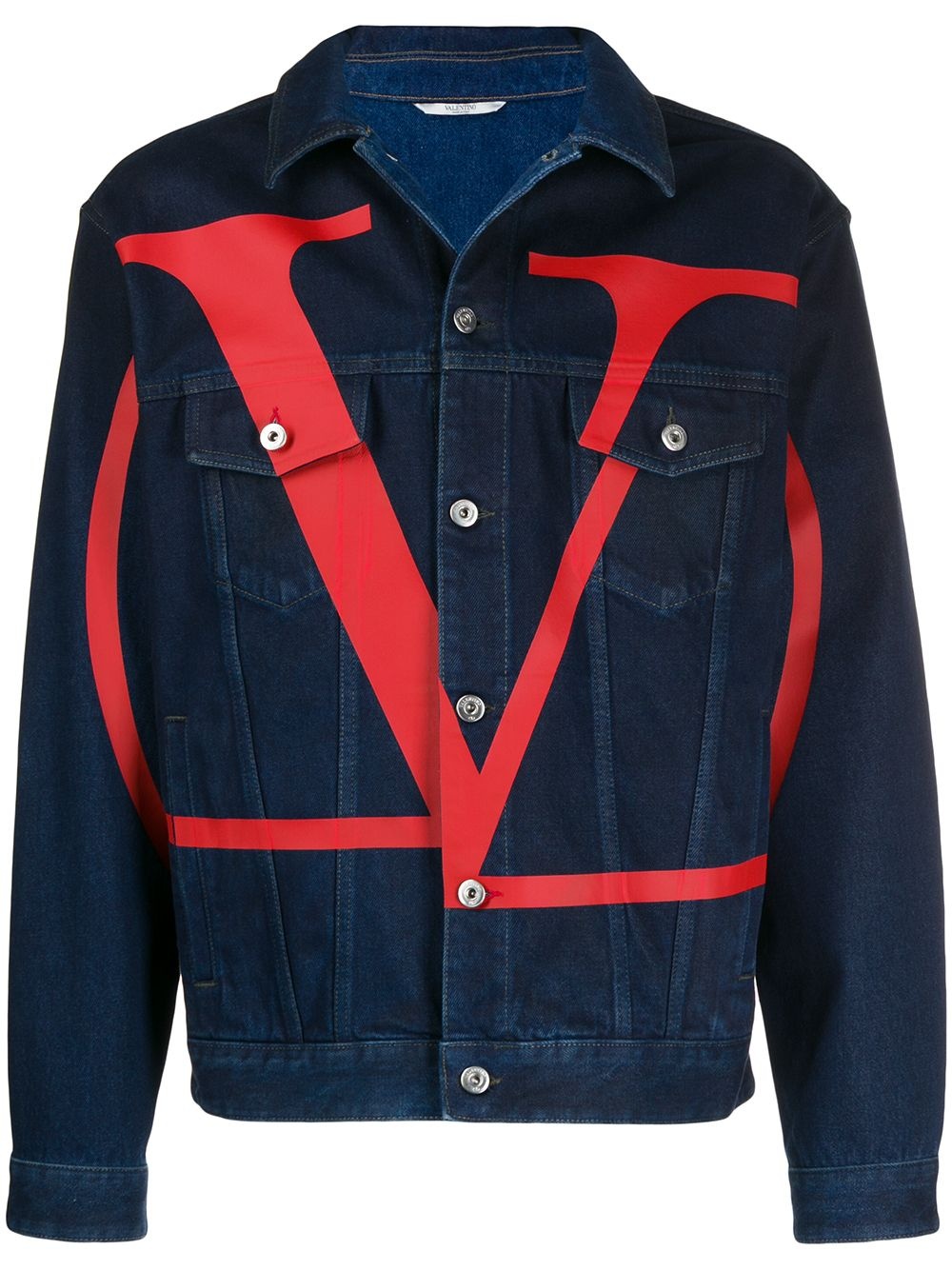 VLOGO denim jacket - 1