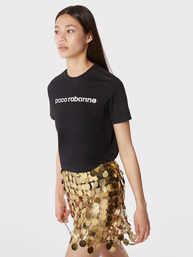 THE GOLD SPARKLE DISCS SKIRT 3